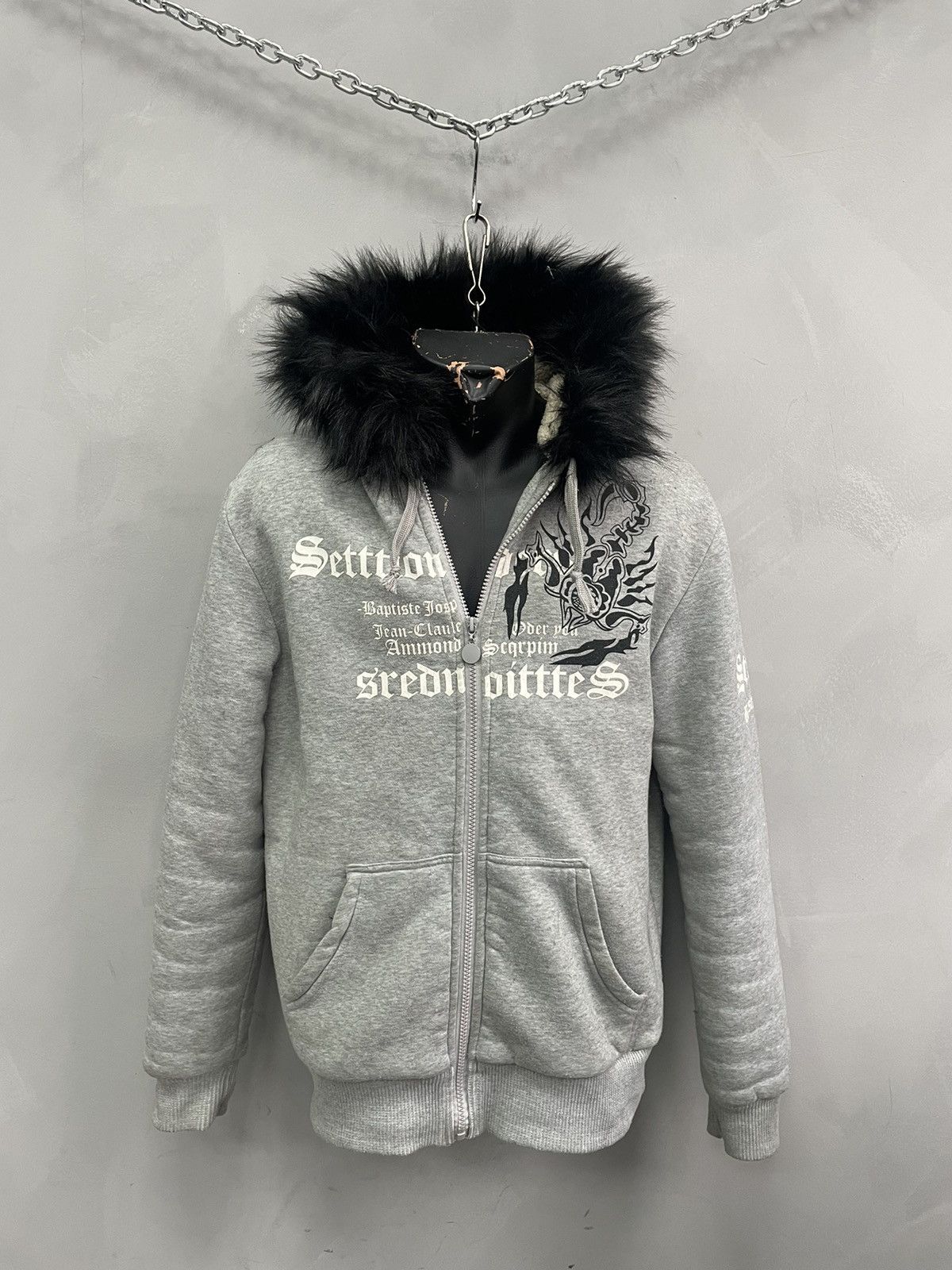 Seditionaries opium fur hood gothic If six was nine hoodie archive y2k Size US M / EU 48-50 / 2 - 1 Thumbnail