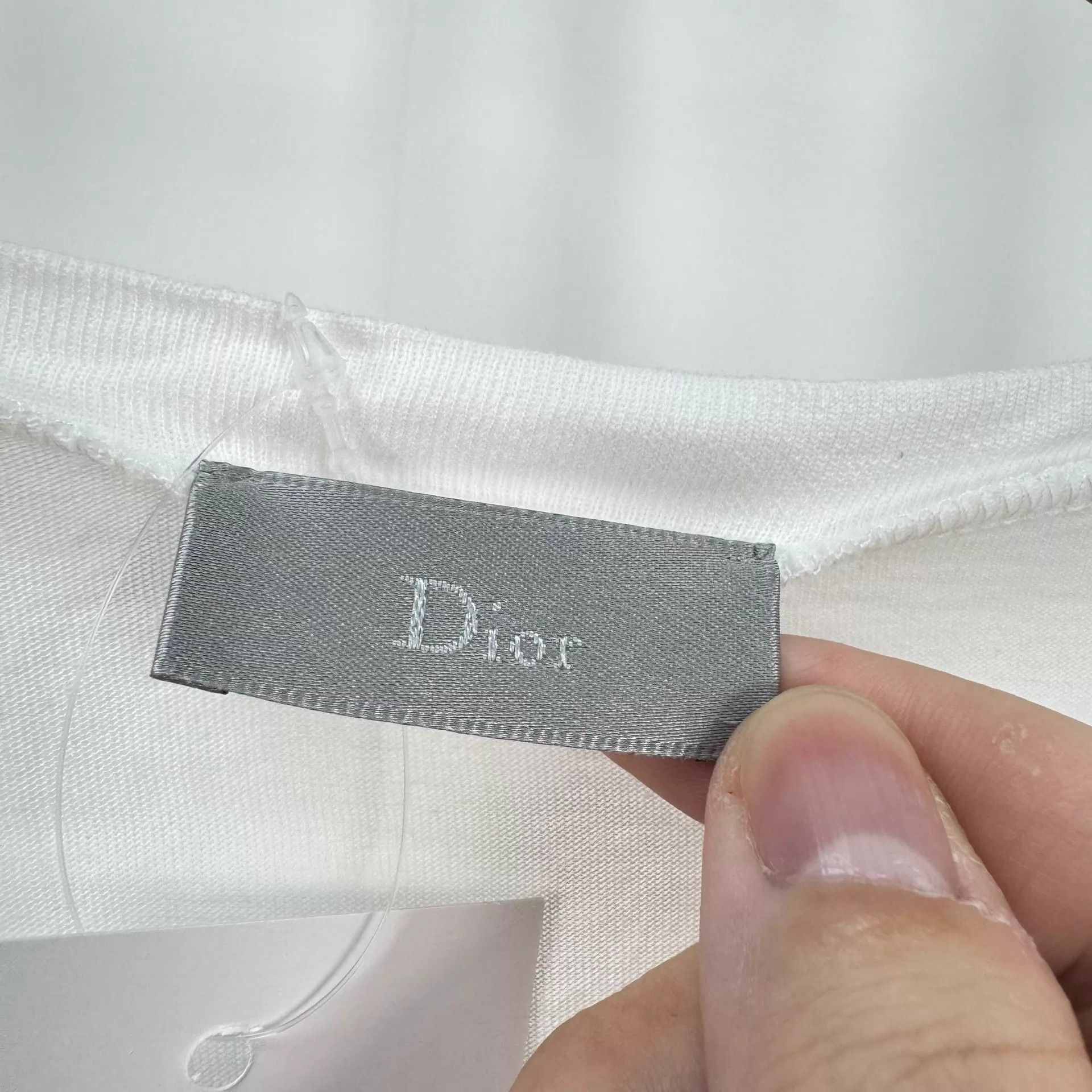 Dior Dior Embroidered Bee V-Neck Short Sleeve S 98 New Size US S / EU 44-46 / 1 - 5 Thumbnail