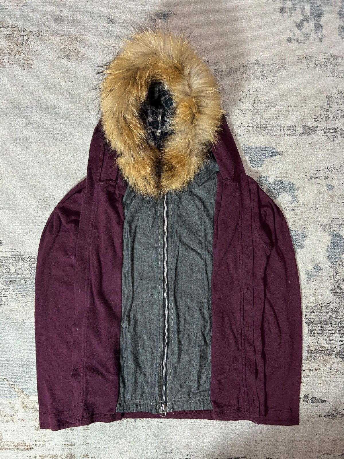 If Six Was Nine Double Layer Fur Hoodie Zipp Lgb ifsix Style Size US M / EU 48-50 / 2 - 1 Thumbnail