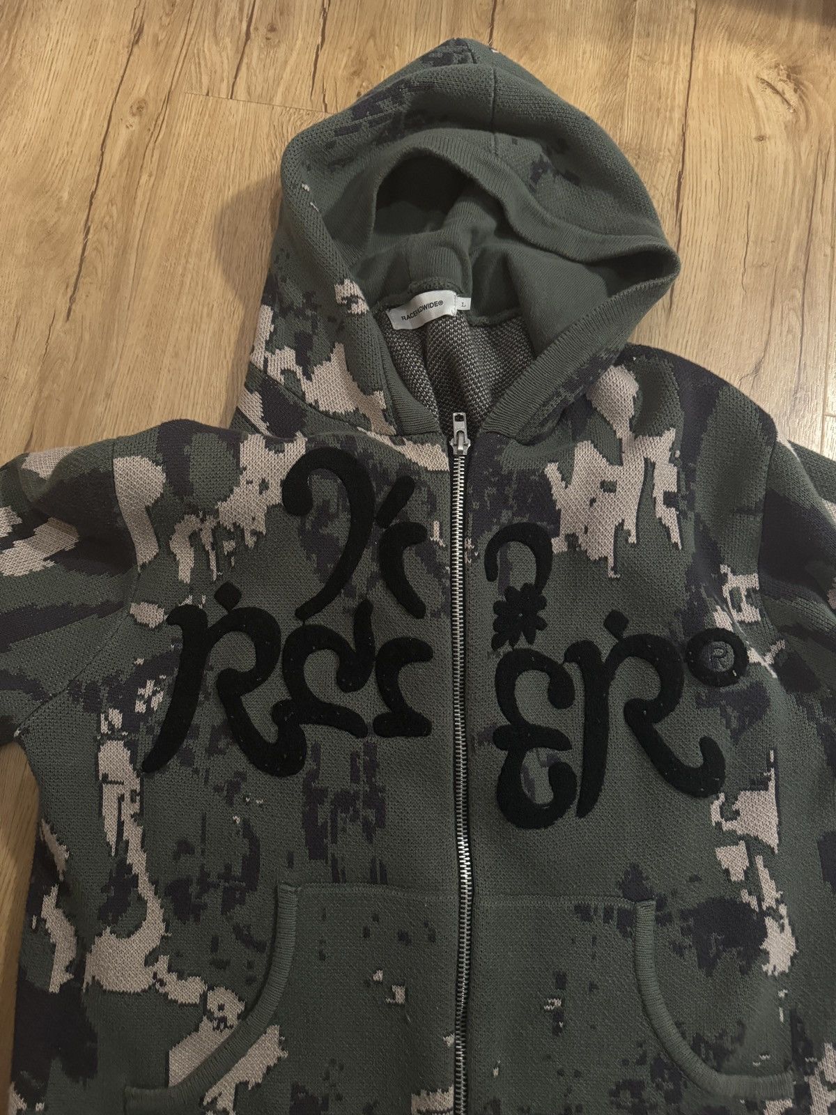 Racer Worldwide Racer worldwide camo hoodie Size US L / EU 52-54 / 3 - 3 Thumbnail