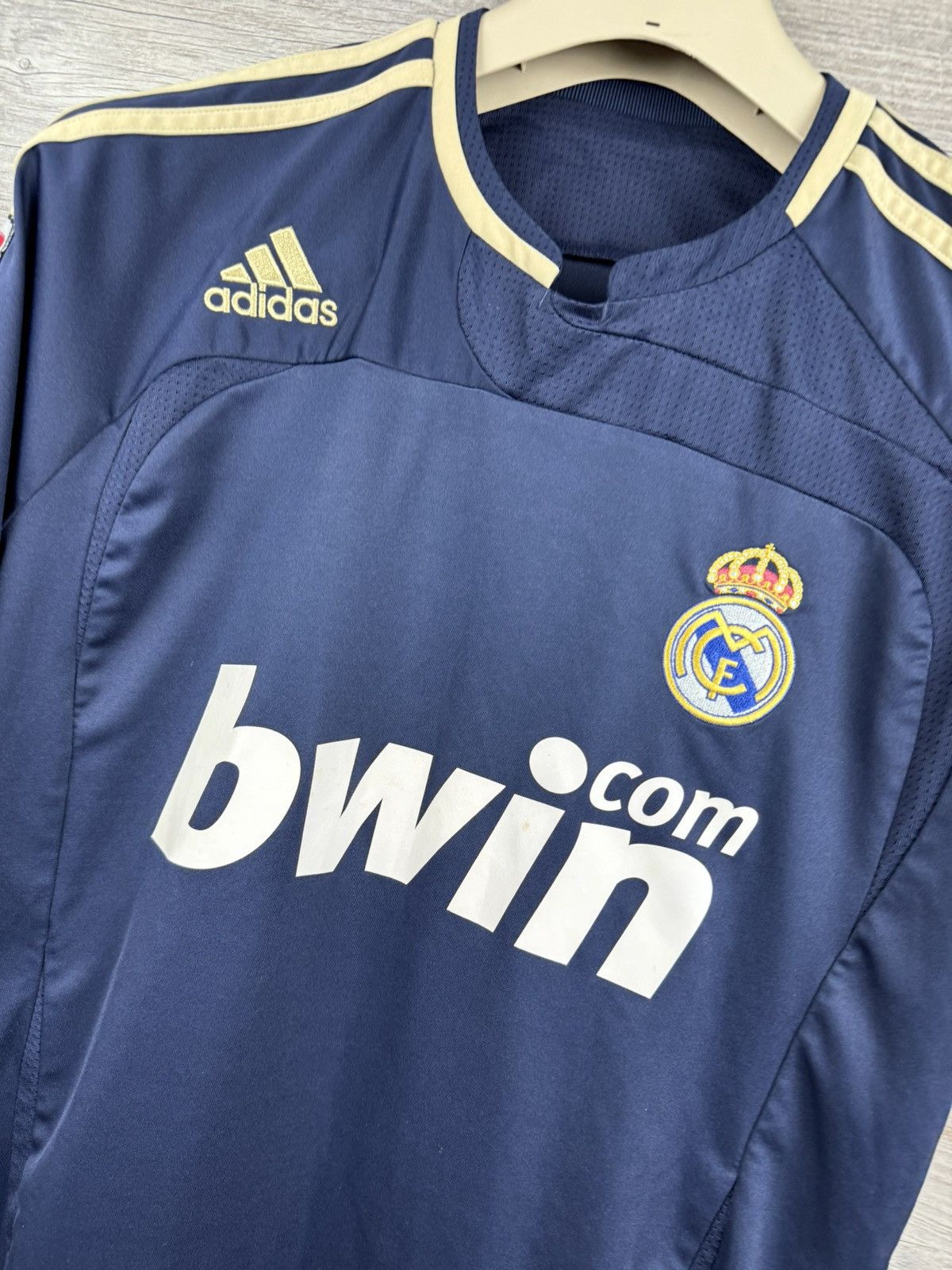Adidas × Vintage Adidas Real Madrid 2007 Raul Away Saturdays Soccer jersey Size US S / EU 44-46 / 1 - 8 Thumbnail