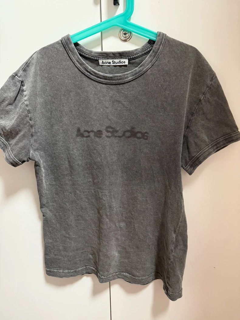 Acne Studios acne studios Grey short-sleeved shirt 2506-Nextarrow Size XXS / US 00 / IT 34 - 2 Thumbnail