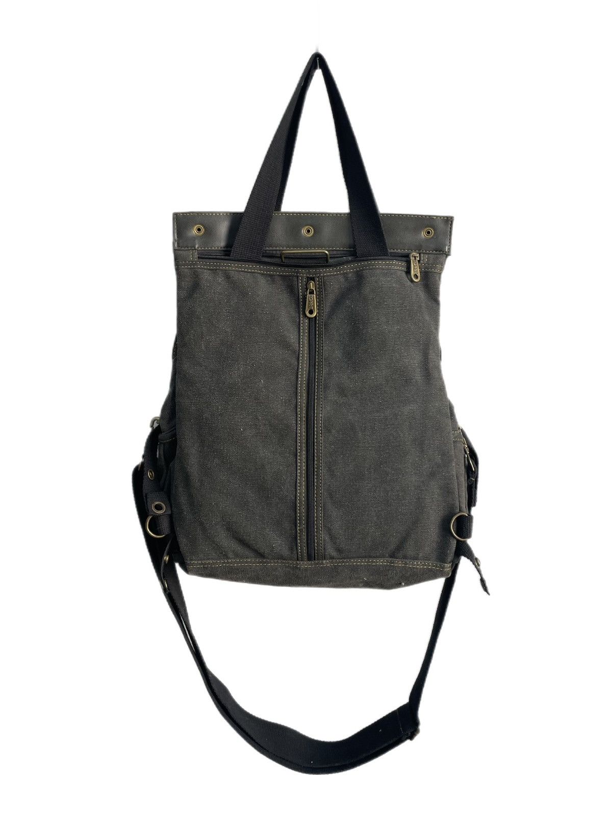 Diesel Diesel style grey canvas shoulder bag utility army y2k hype Size ONE SIZE - 7 Thumbnail