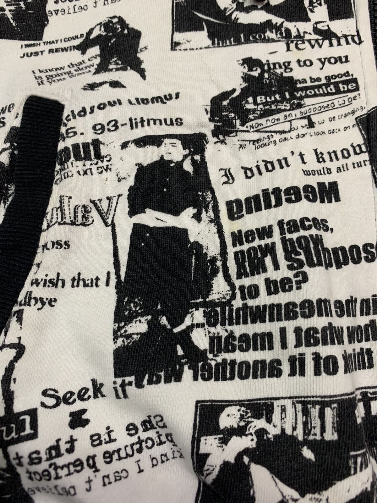 Japanese Brand 💸BINDINGOFFER💸Litmus poemfur hoodie ifsixwasnine lgb styled Size US S / EU 44-46 / 1 - 4 Thumbnail