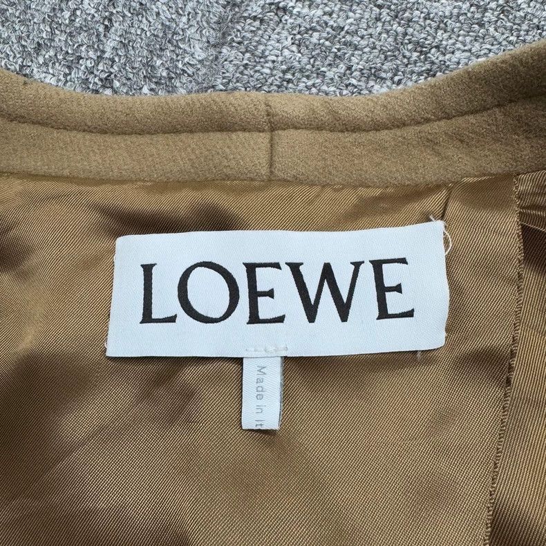 Loewe loewe Solid color wool coat 2506-Nextarrow Size US L / EU 52-54 / 3 - 2 Thumbnail