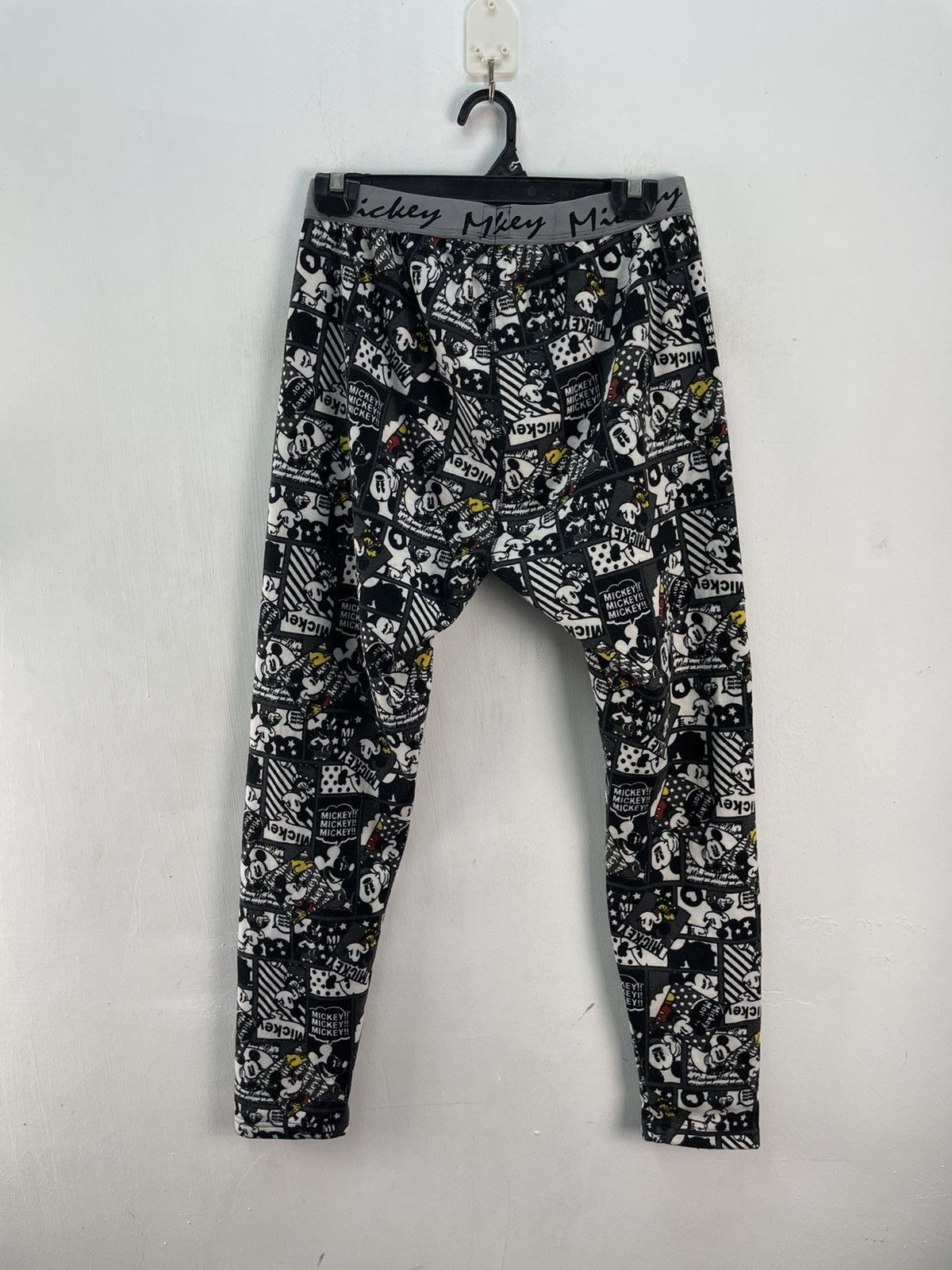 Disney × Mickey Mouse × Vintage Mickey Mouse Pyjamas Pants Full Print Sleep Wear Size US 32 / EU 48 - 2 Thumbnail