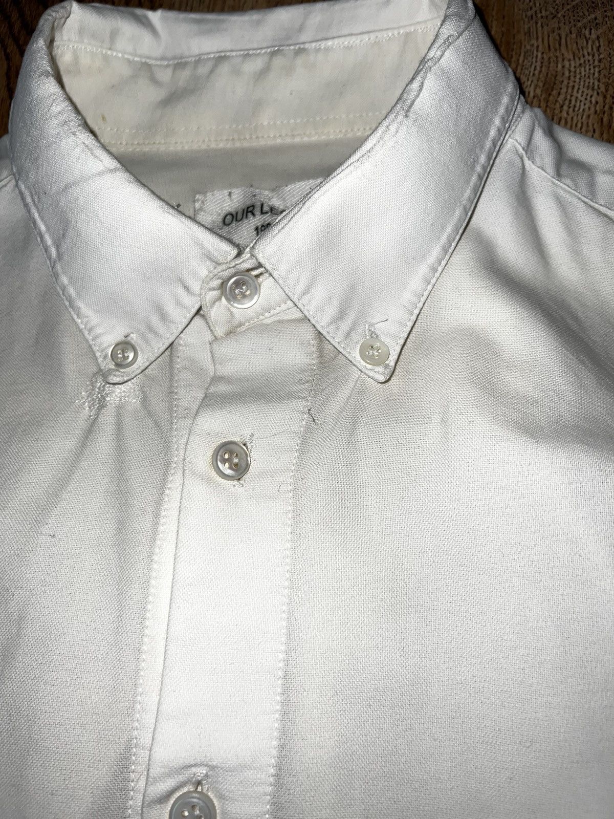 Our Legacy OUR LEGACY Shirt Button Up Long Sleeve A2328 Size US L / EU 52-54 / 3 - 16 Thumbnail
