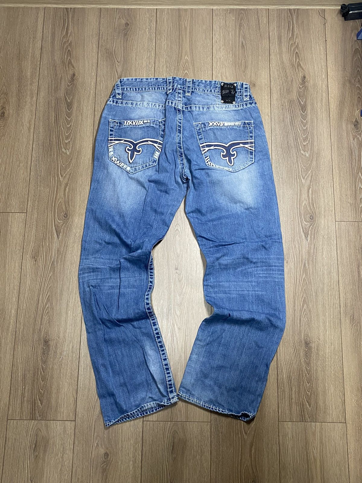 Rock Revival Rock Revival i6w9 Vintage Denim Pants Size US 38 / EU 54 - 2 Thumbnail
