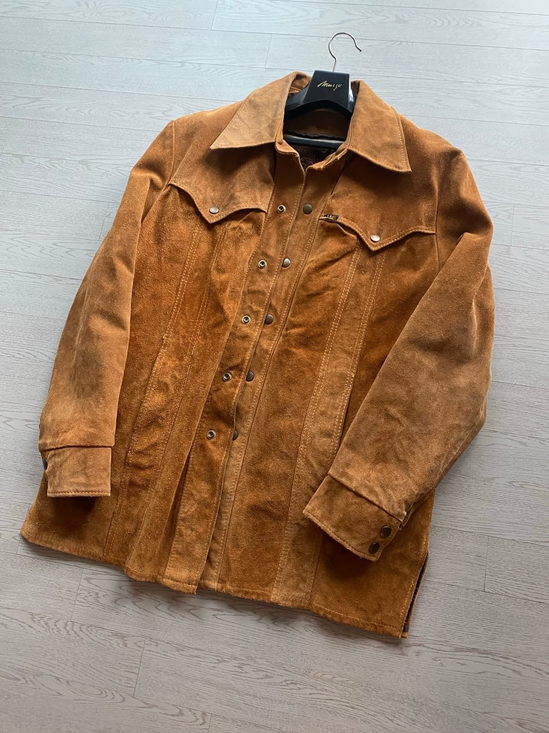 Lee 70~80s Vintage Lee Suede Storm Rider coat Size US L / EU 52-54 / 3 - 1 Thumbnail