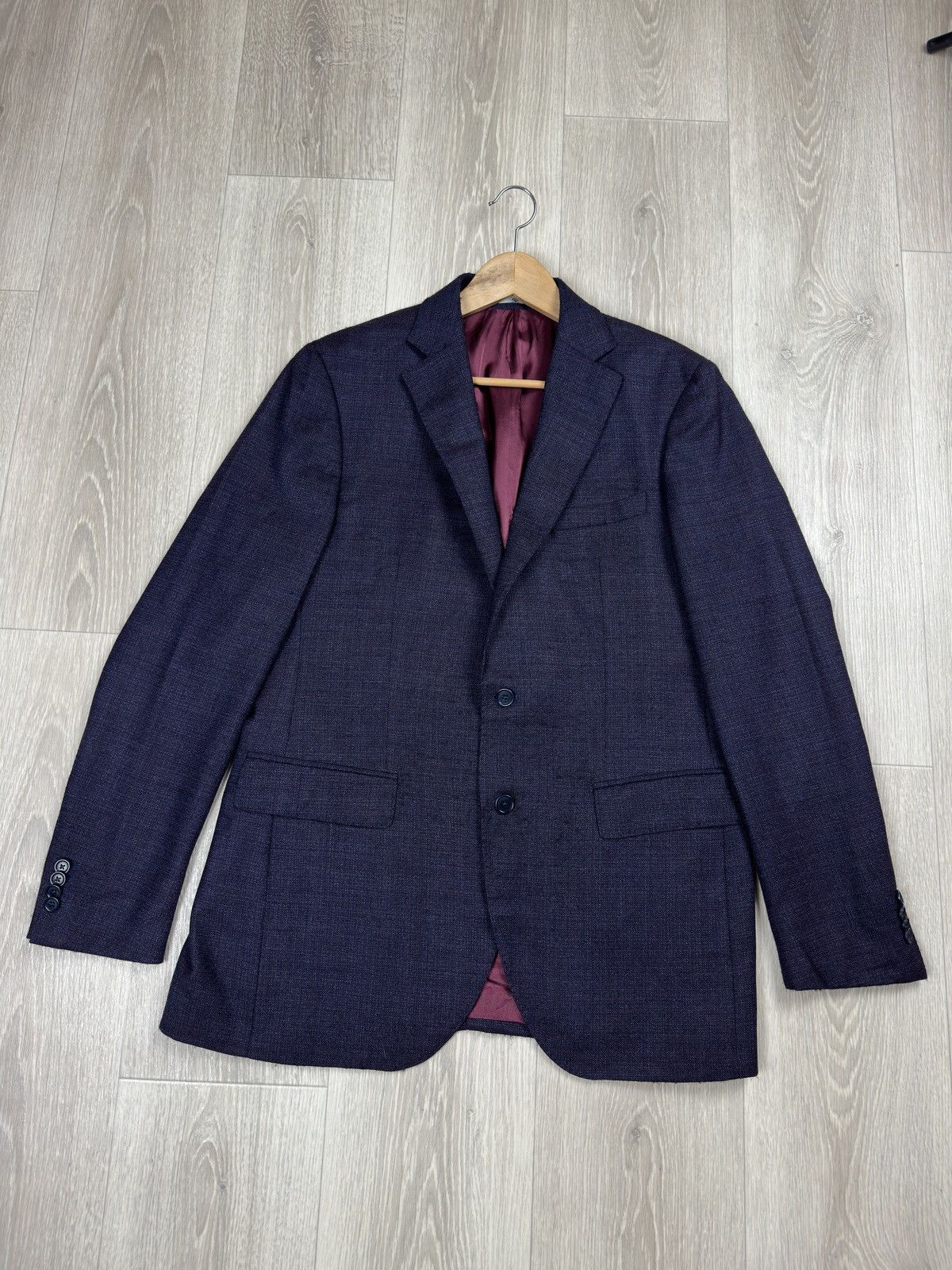 Loro Piana Henry by Loro Piana Blazer Wool Jacket Size 52L - 11 Thumbnail