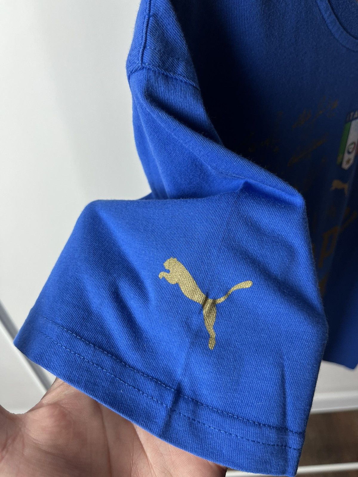 Puma × Vintage Puma Italy 2006 World Cup Champions T-Shirt Football Jersey Size US M / EU 48-50 / 2 - 8 Thumbnail