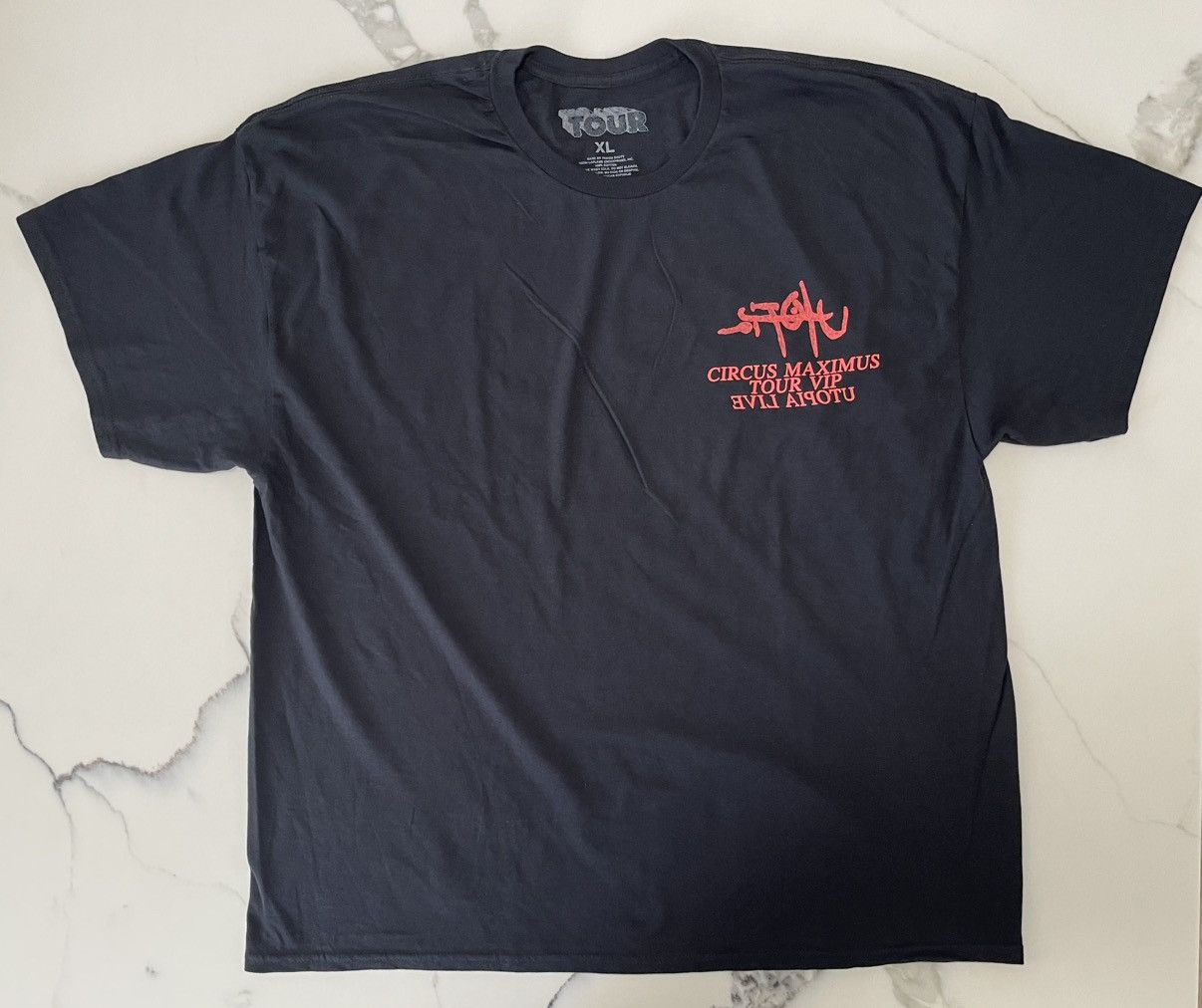 Travis Scott Travis Scott Utopia VIP Exclusive Circus Maximus Shirt NEW Size US XL / EU 56 / 4 - 2 Thumbnail