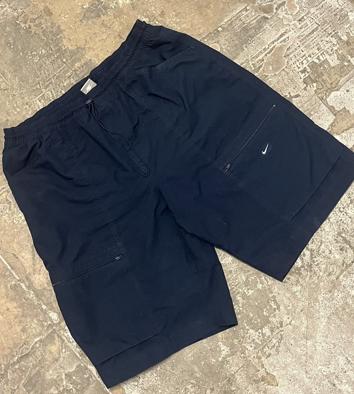 Nike × Vintage Nike utility shorts nylon material mesh inside Size US 30 / EU 46 - 3 Thumbnail