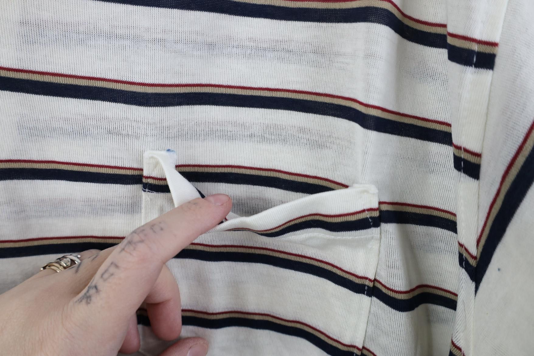 Vintage Vintage 70s 80s Streetwear Cotton Knit Golf Polo Shirt USA Size US XL / EU 56 / 4 - 9 Thumbnail