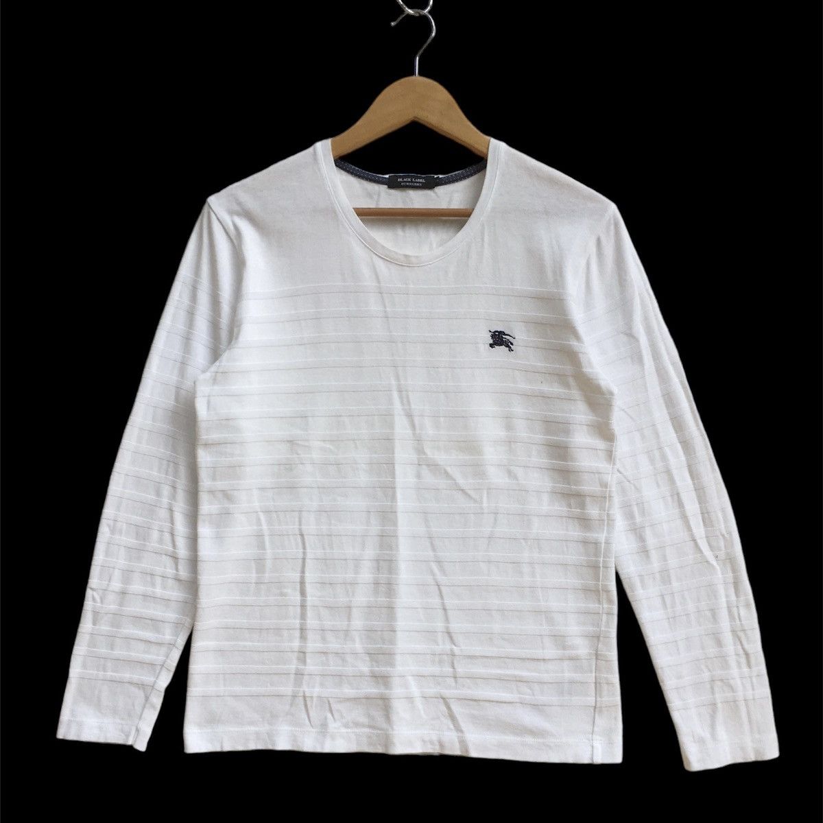 Burberry Vintage Burberry Long Sleeve Tee White Size US XS / EU 42 / 0 - 1 Thumbnail