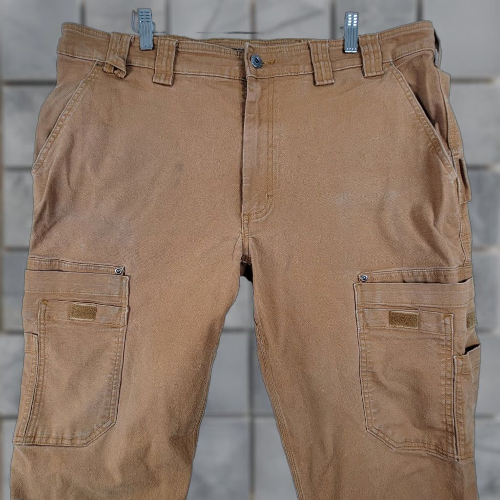 Vintage Duluth Fire Hose Cargo Carpenter Pants Brown Men 40x30 Pants Mens Brown 40x30 Cargo Fire Hose Duluth Size US 40 / EU 56 - 1 Thumbnail