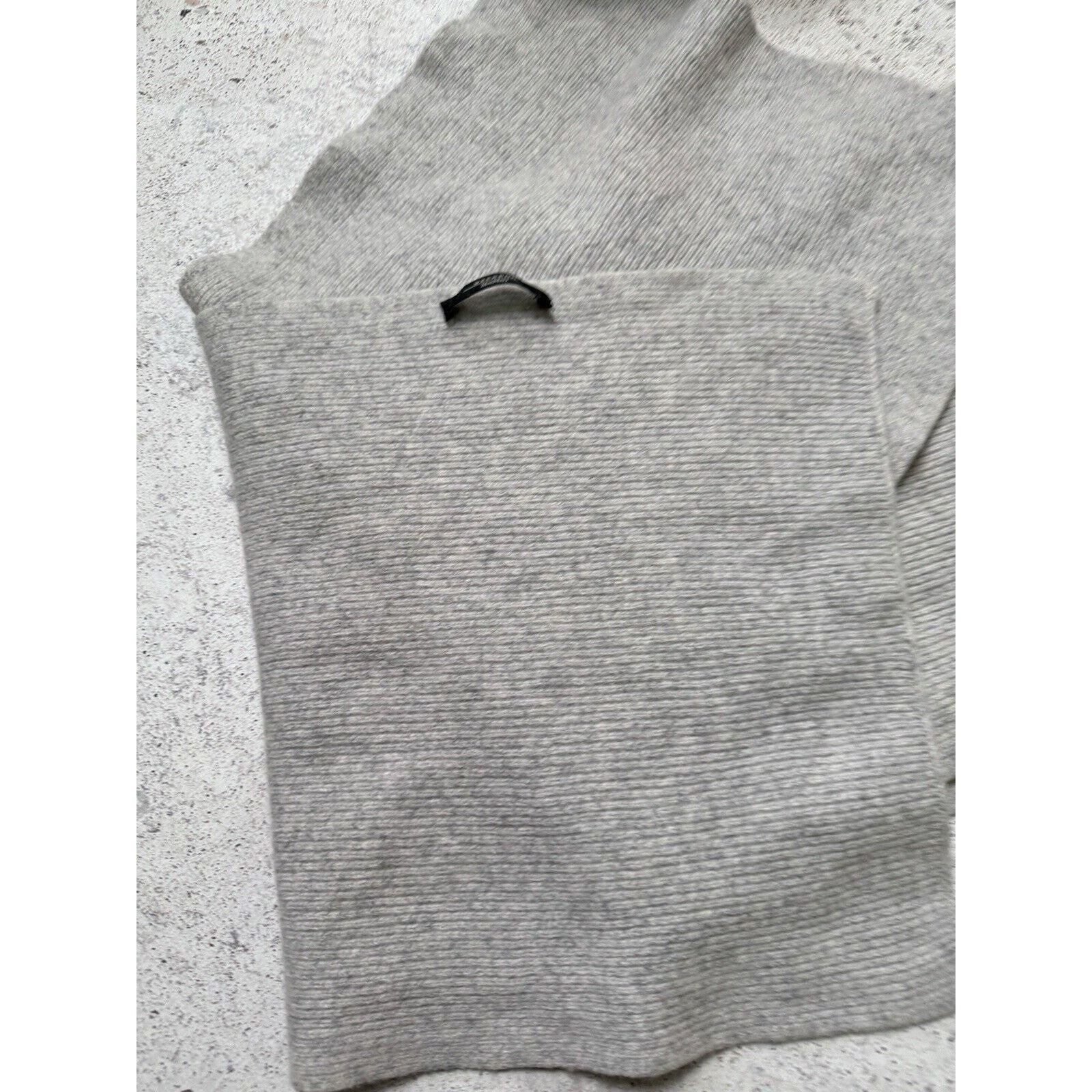 Max Mara Max Mara Weekend Wool Womens Scarf Grey Size ONE SIZE - 4 Thumbnail