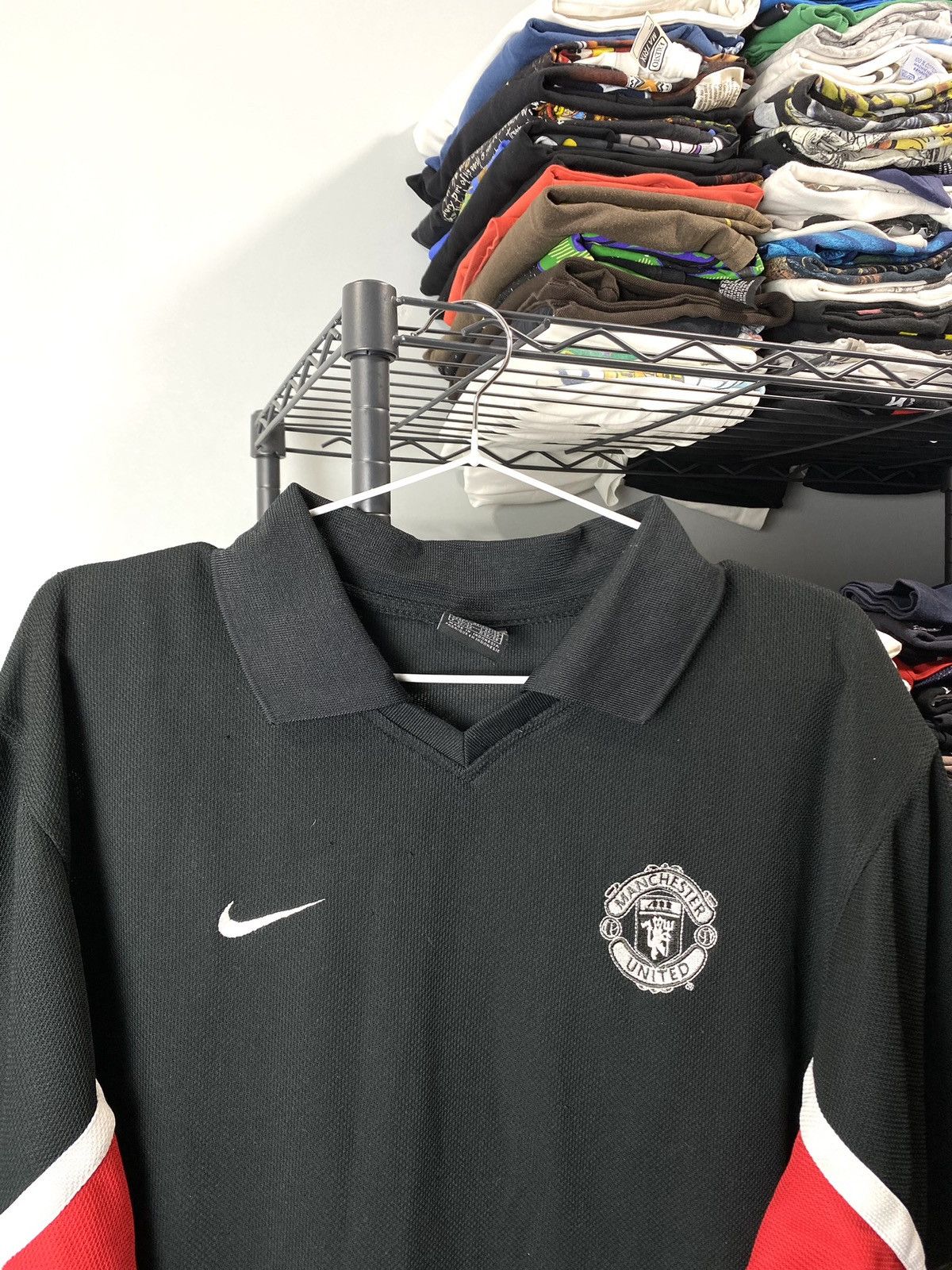 Nike Vintage Nike Manchester United Soccer Jersey Tee Size US XL / EU 56 / 4 - 2 Thumbnail