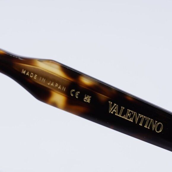 Valentino Valentino V-TALE II VLX-139B Eyeglasses Havana 52mm Aviator Size ONE SIZE - 6 Thumbnail