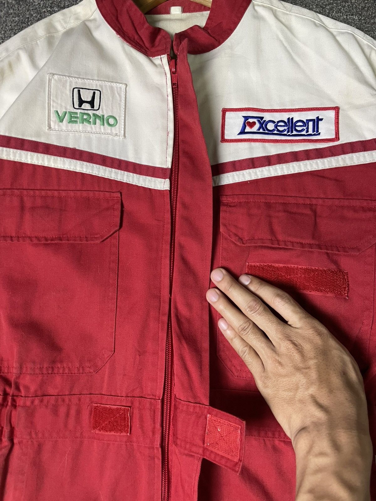 Honda Honda x Vintage Racing Jumpsuit Coverall (32) Size US 34 / EU 50 - 21 Thumbnail