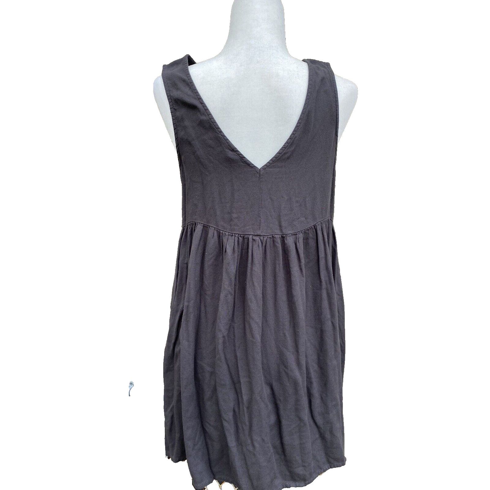Aeropostale Aeropostale tunic women top gray embroidered tunic L A000184 Size L / US 10 / IT 46 - 4 Thumbnail