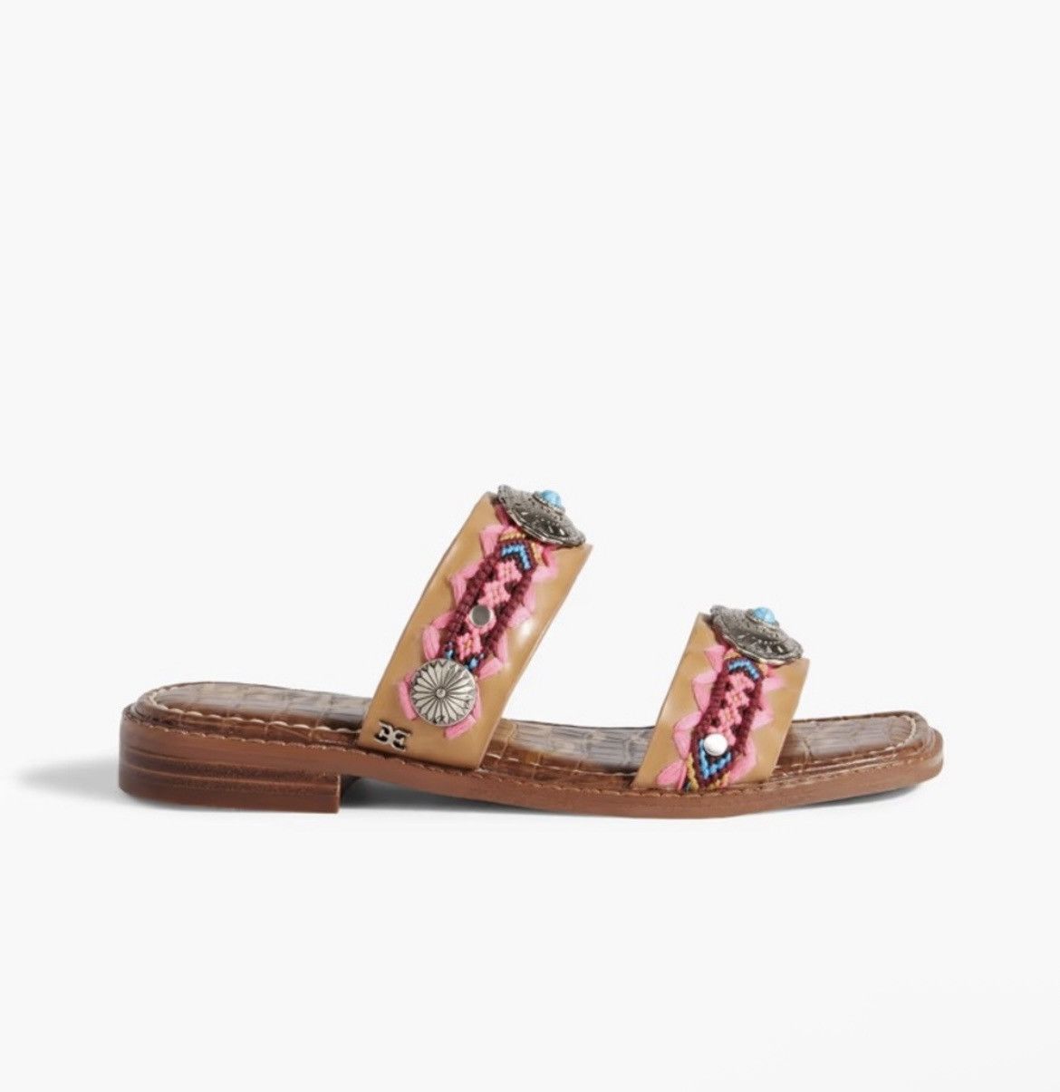 Sam Edelman SAM EDELMAN Hardyn embellished leather sandals size US 5 Size US 5 / IT 35 - 2 Thumbnail