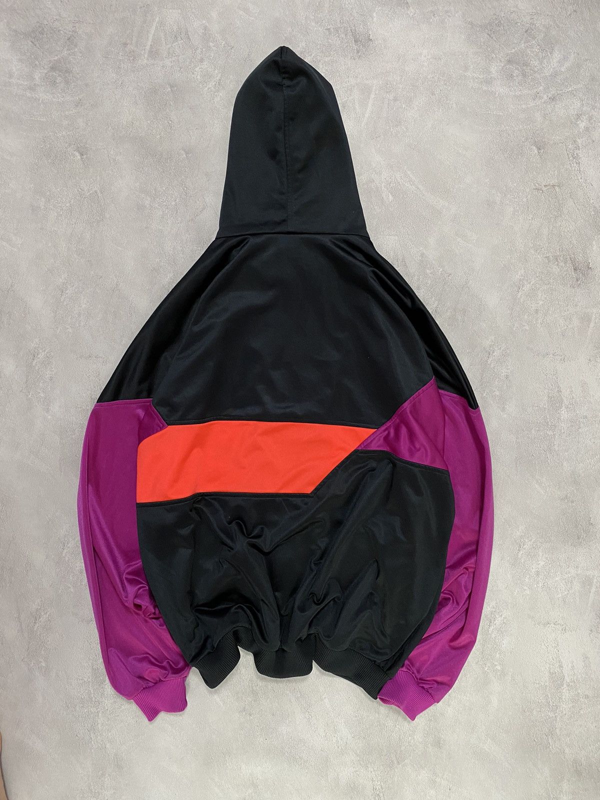 Nike × Vintage Vintage Zip Up Hoodie Nylon Nike WORLD CAMPUS Rare model Size US XL / EU 56 / 4 - 5 Thumbnail