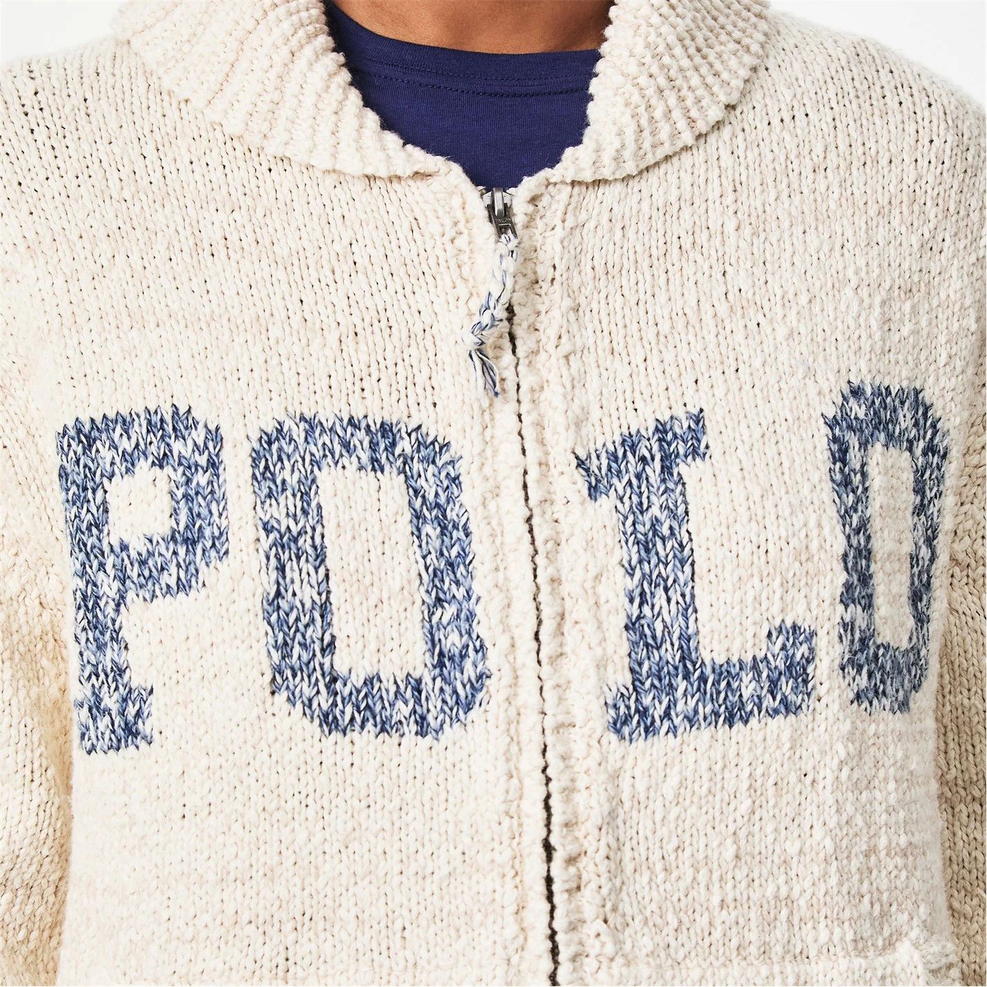 Polo Ralph Lauren o1g2r1mq0825 Polo Cardigan in Cream Size S / US 4 / IT 40 - 5 Thumbnail