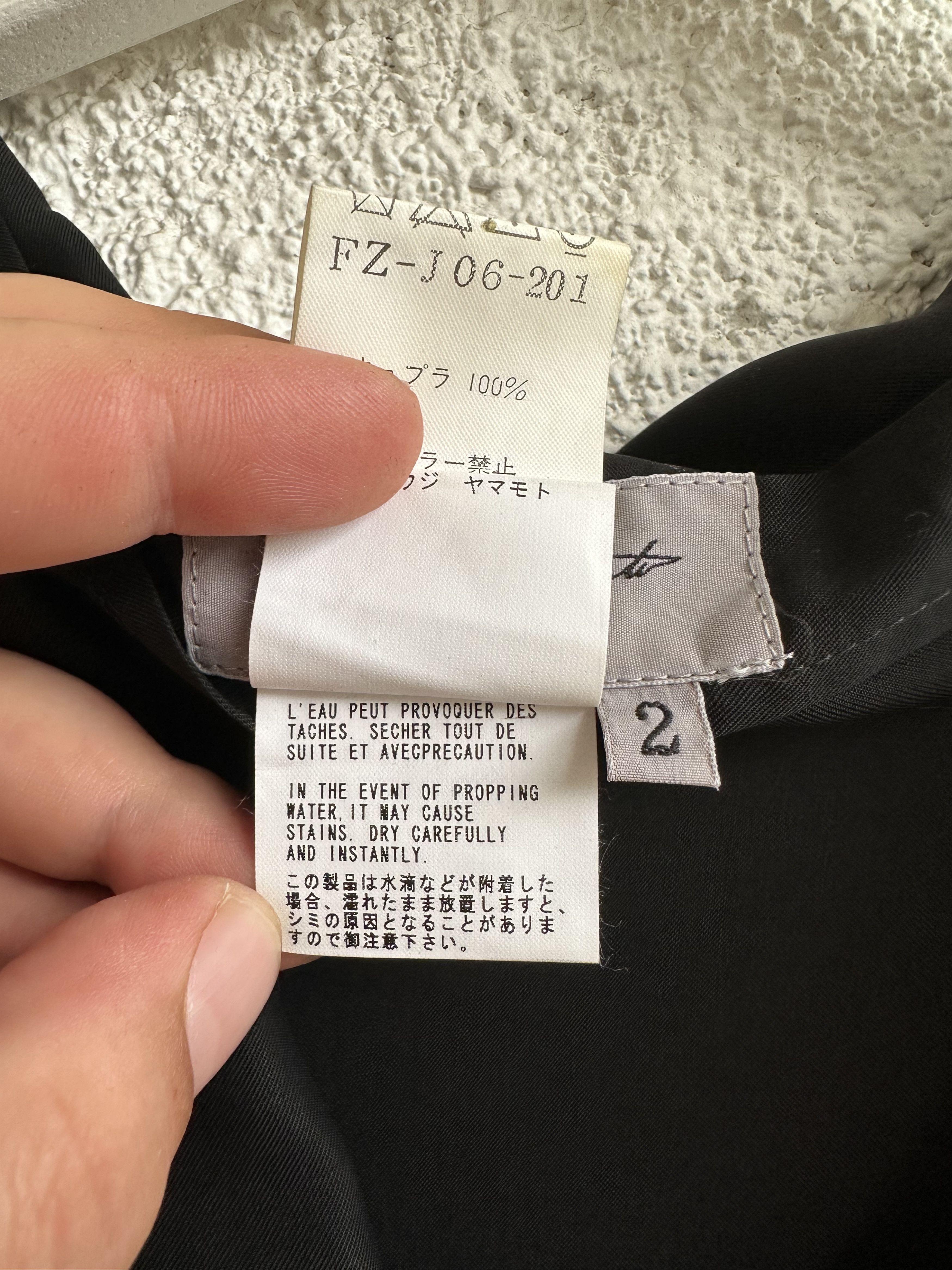 Yohji Yamamoto SS2004 cropped jacket Size M / US 6-8 / IT 42-44 - 6 Thumbnail