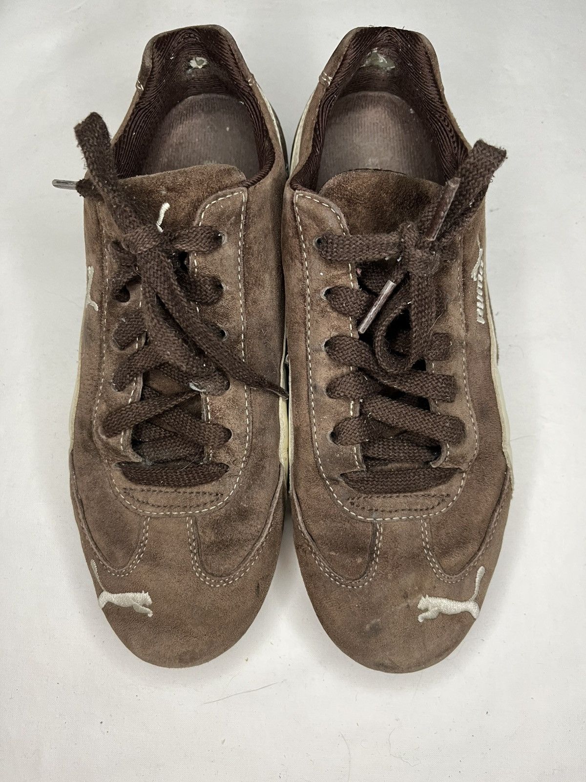 Puma Vintage Puma Speedcat Brown Hype Sneakers Streetwear Rare Size US 7.5 / IT 37.5 - 3 Thumbnail