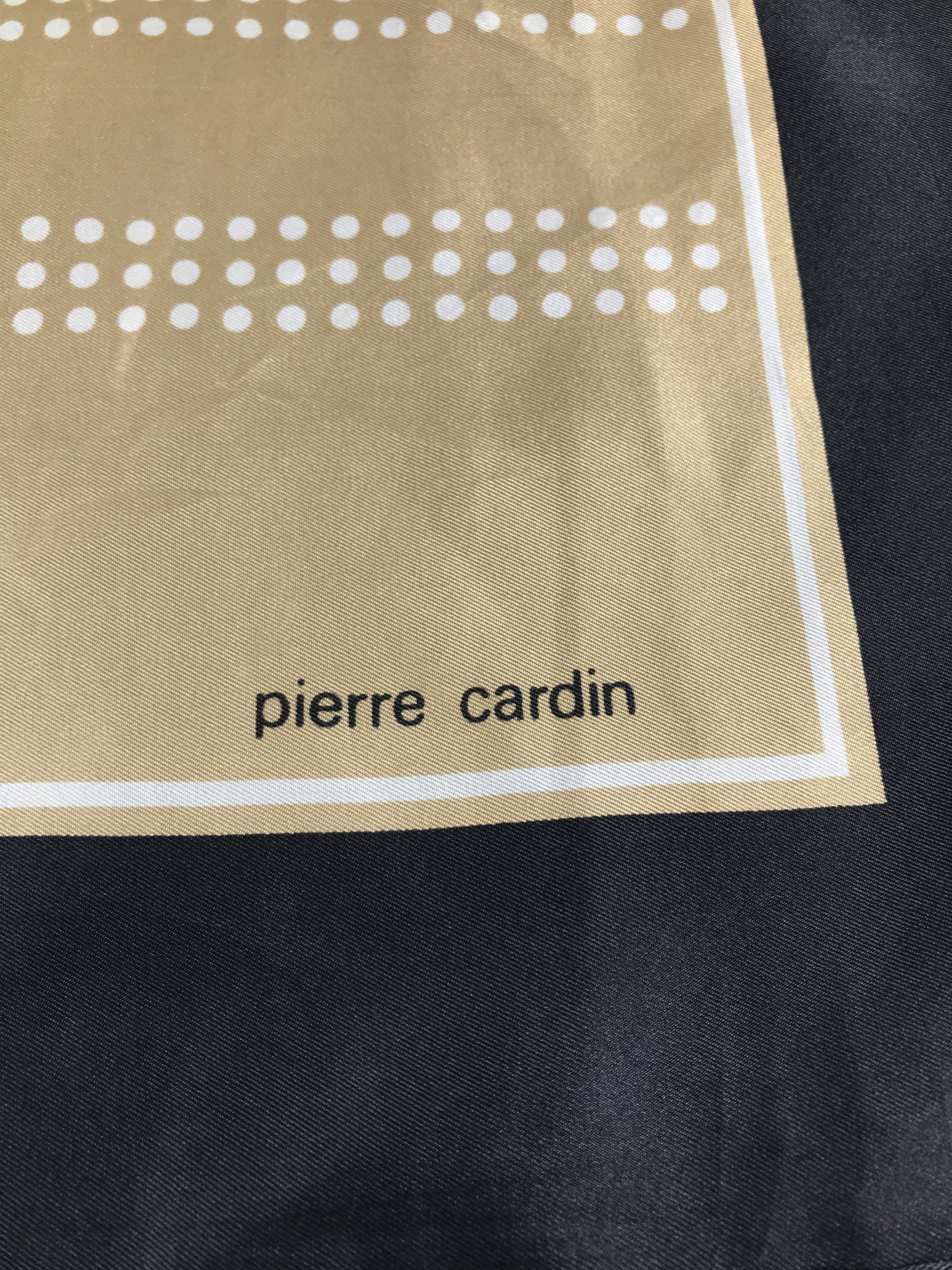 Pierre Cardin Vintage Pierre Cardin Abstract Silk Scarf M02 Size ONE SIZE - 3 Thumbnail