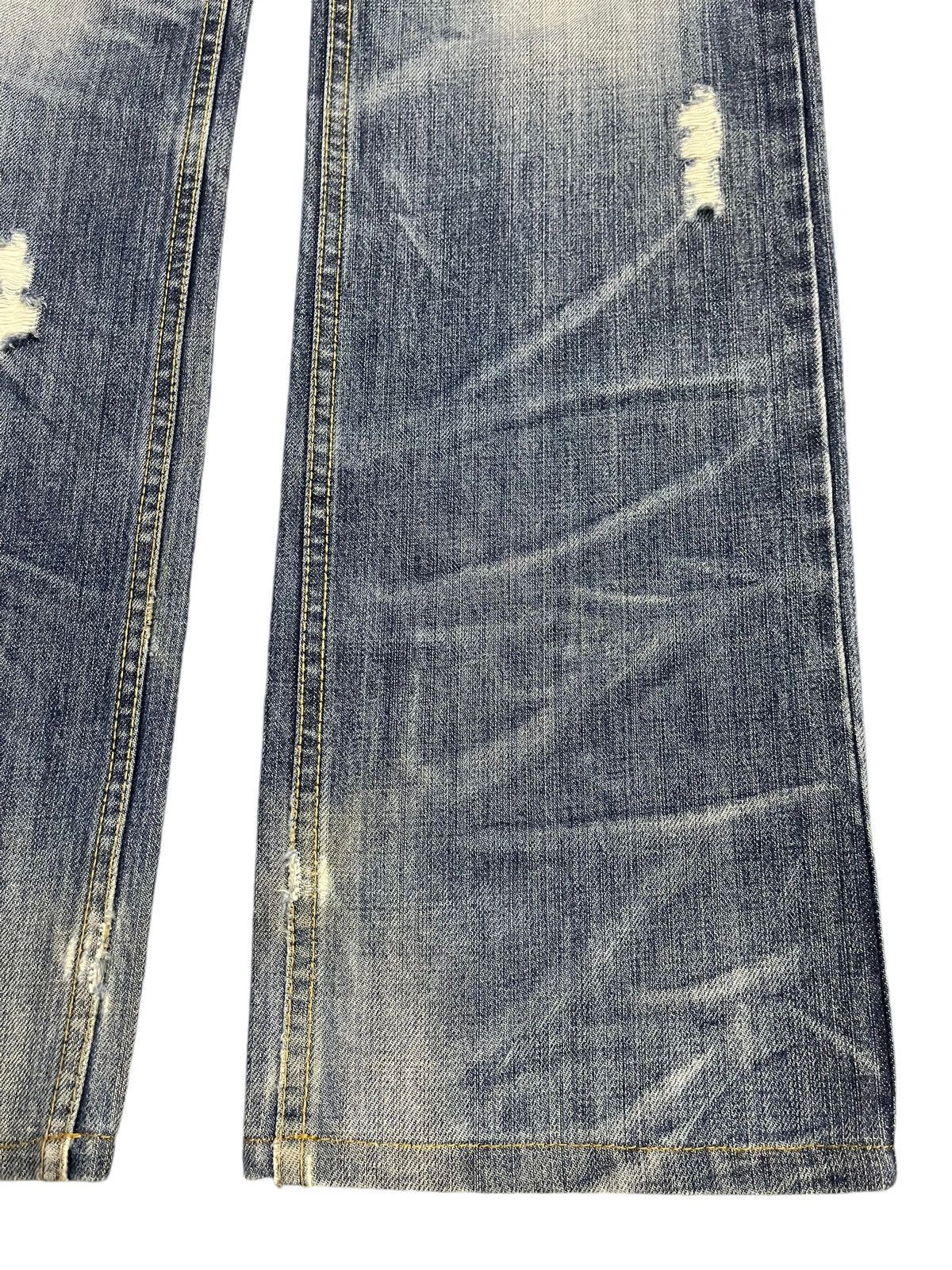semanticdesign Vintage Japanese Brand Blue Wash Distressed Loose Jeans Size US 30 / EU 46 - 8 Thumbnail