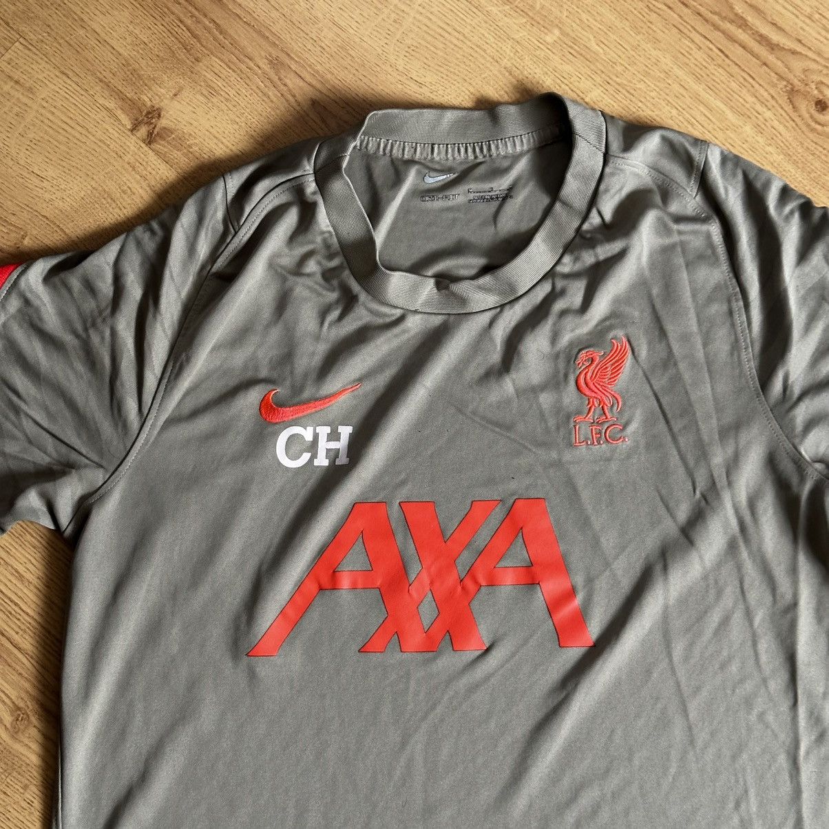 Nike FC LIVERPOOL 2020/2021 TRAINING SOCCER FOOTBALL SHIRT JERSEY Size US M / EU 48-50 / 2 - 2 Thumbnail