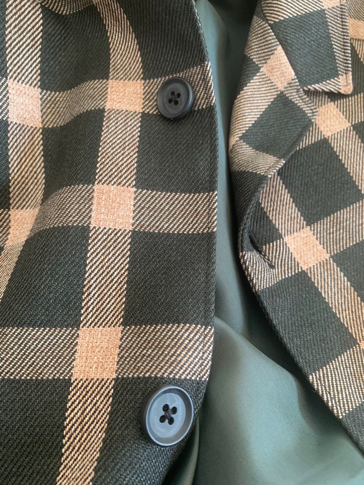 Kolor KOLOR Abe Junichi 24FW Polyester Check Casual LS Shirt Size US L / EU 52-54 / 3 - 6 Thumbnail