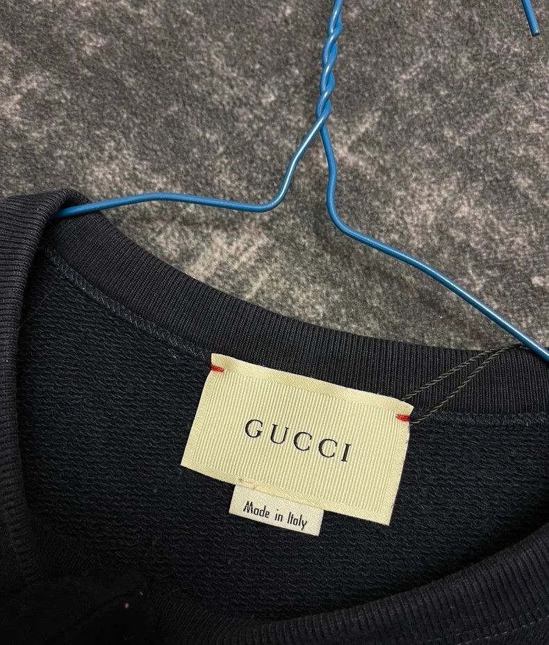 Gucci Gucci Black tiger head sweatshirt Size US XS / EU 42 / 0 - 3 Thumbnail