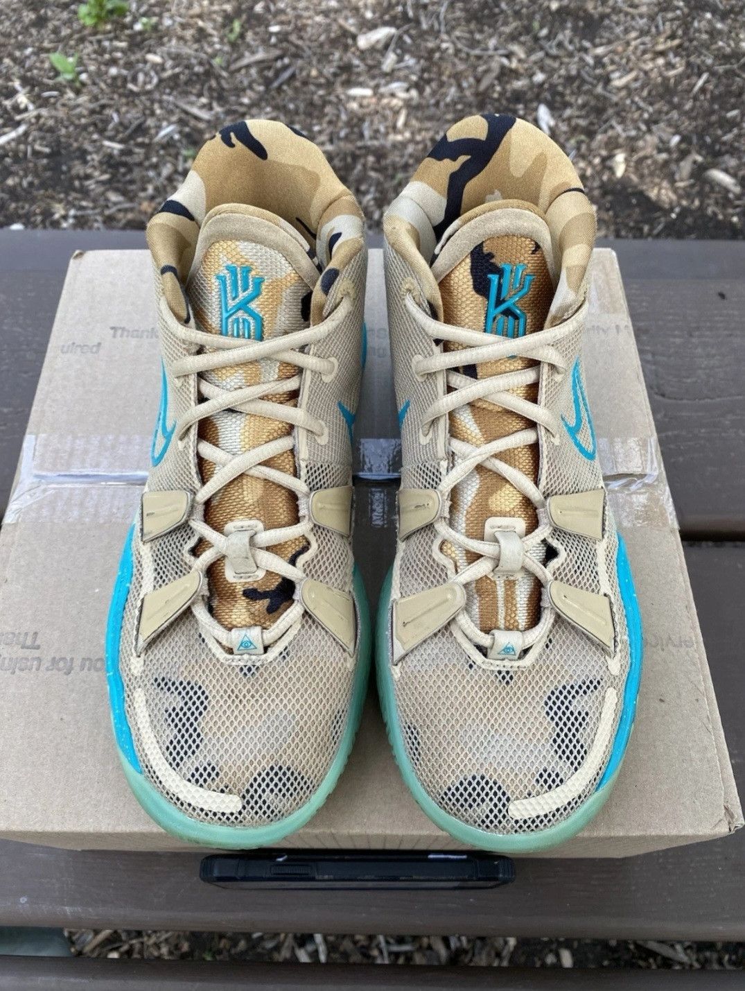 Nike Nike Kyrie 7 Gs Ripple CT4080207 Size 6 Size US 6 / EU 39 - 2 Thumbnail