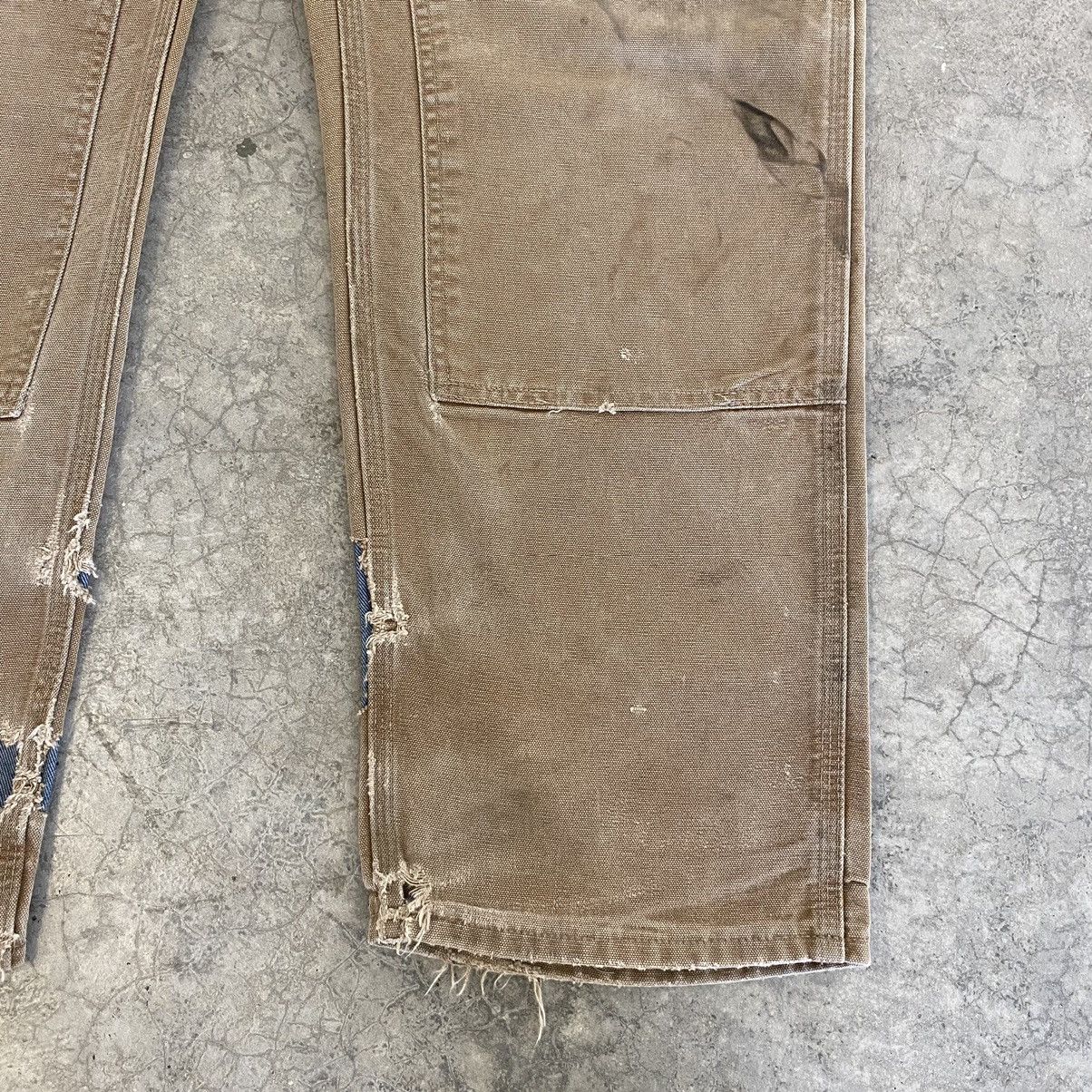 Carhartt VTG Carhartt Double Knee Faded Dirty Carpenter Pants Size US 38 / EU 54 - 10 Thumbnail