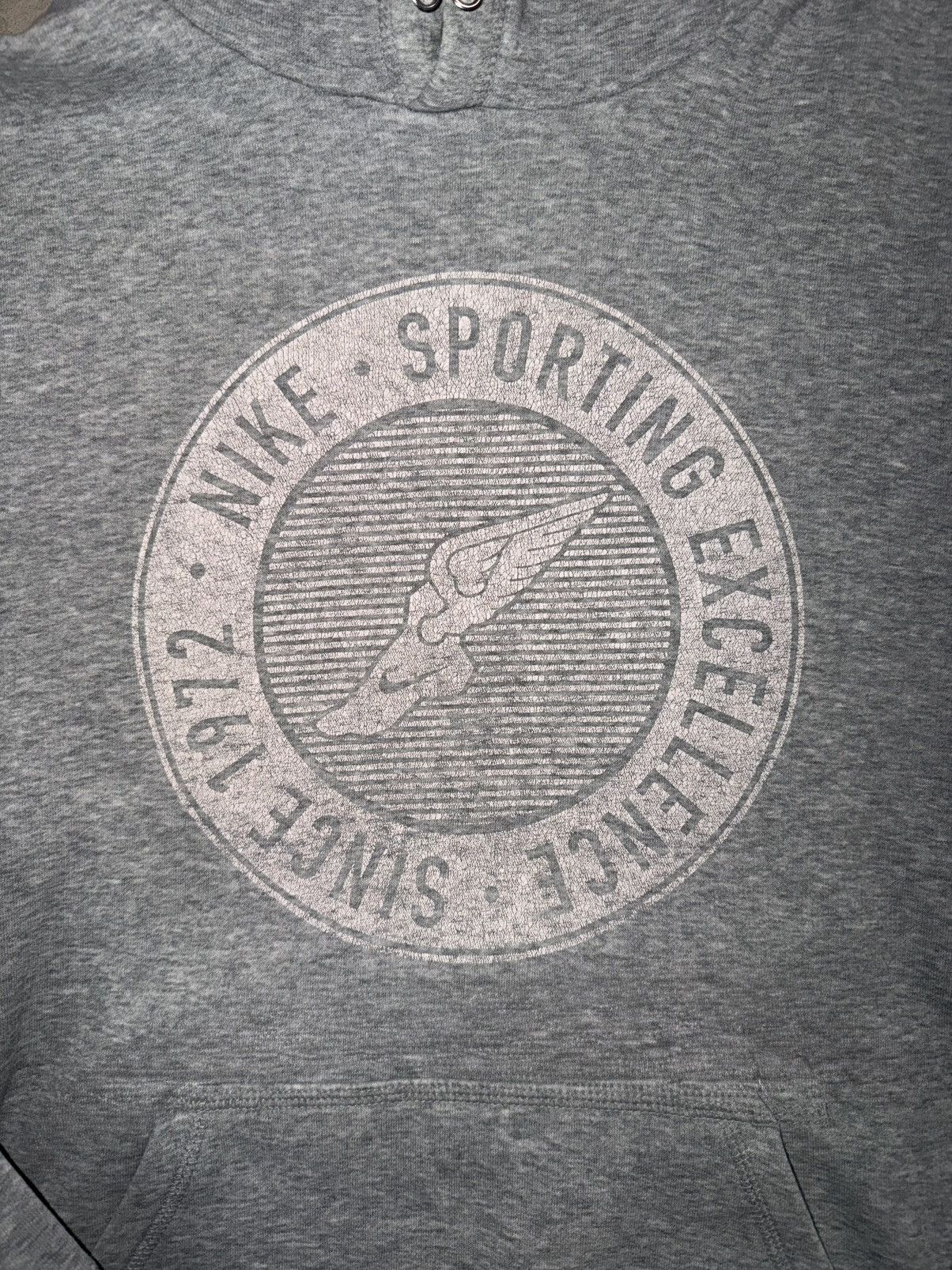 Nike Vintage Y2K Nike Sporting Excellence Graphic Pullover Hoodie Size US L / EU 52-54 / 3 - 2 Thumbnail