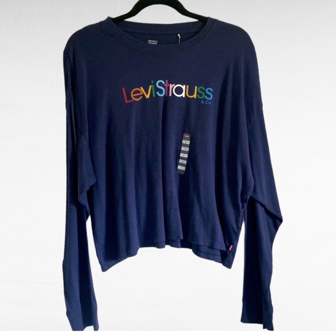 Levi's LEVI STRAUSS LONG SLEEVE SHIRT TOP TSHIRT Size L / US 10 / IT 46 - 1 Thumbnail