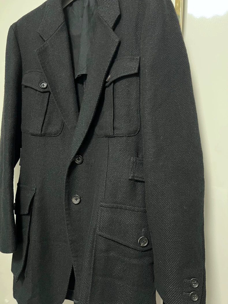 Y's Y's 2005 AW Hunting Jacket Wool Suit Jacket Size US L / EU 52-54 / 3 - 2 Thumbnail