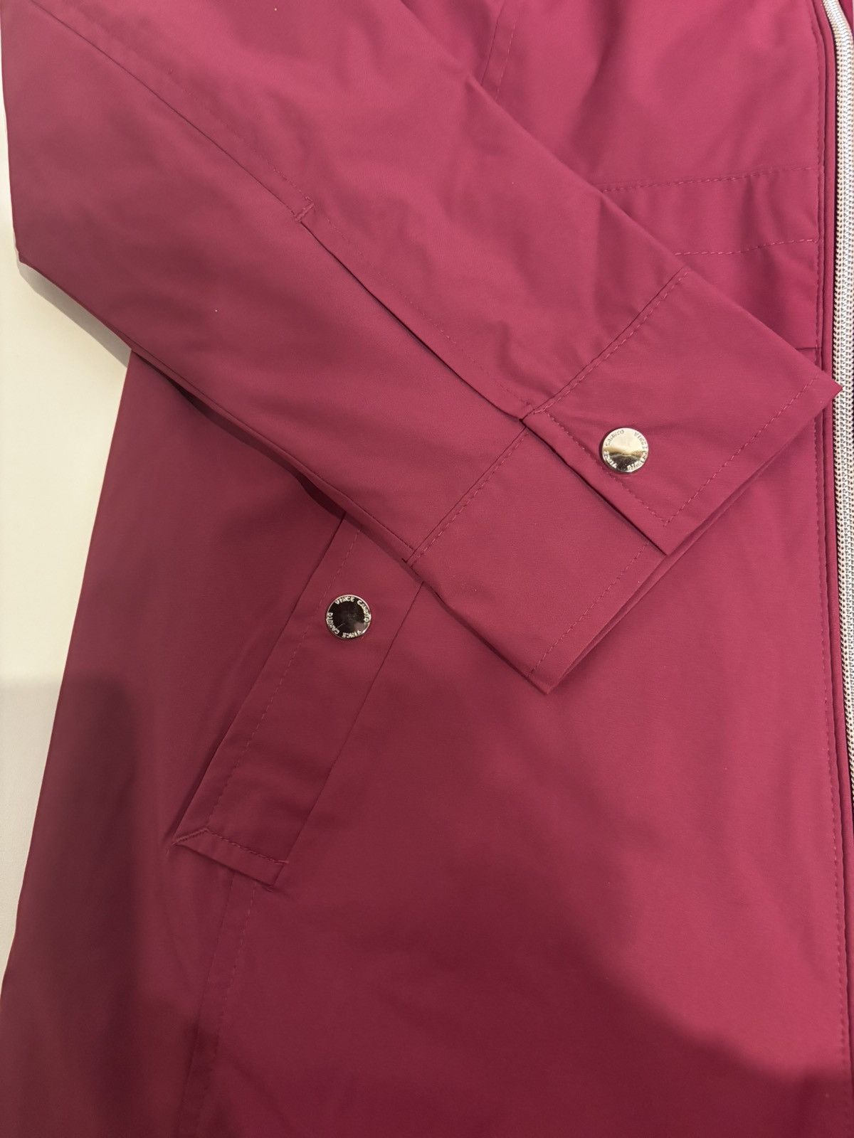 Vince Camuto Pink windbreaker hood Jacket.wj5077 Size S / US 4 / IT 40 - 7 Thumbnail