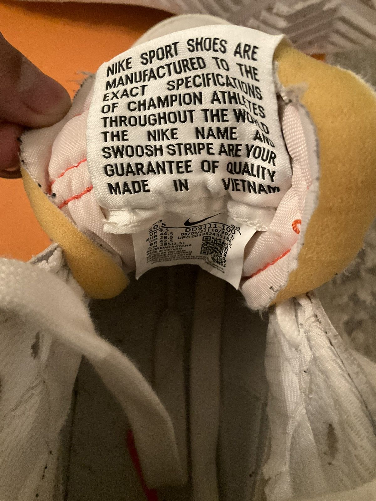 Nike Nike Blazer Mid ‘77 Jumbo Size US 10.5 / EU 43-44 - 9 Thumbnail