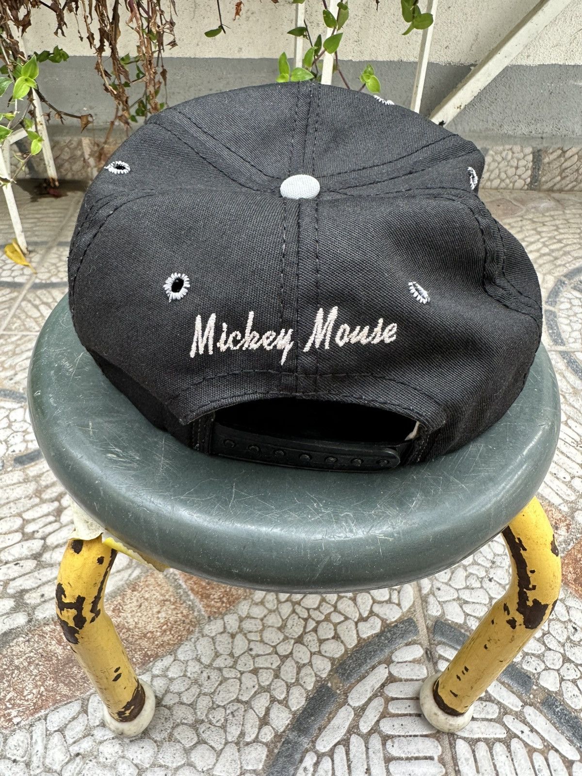 Disney Vintage 90s Mickey Mouse Walt Disney world Snapback Hat Size ONE SIZE - 3 Thumbnail