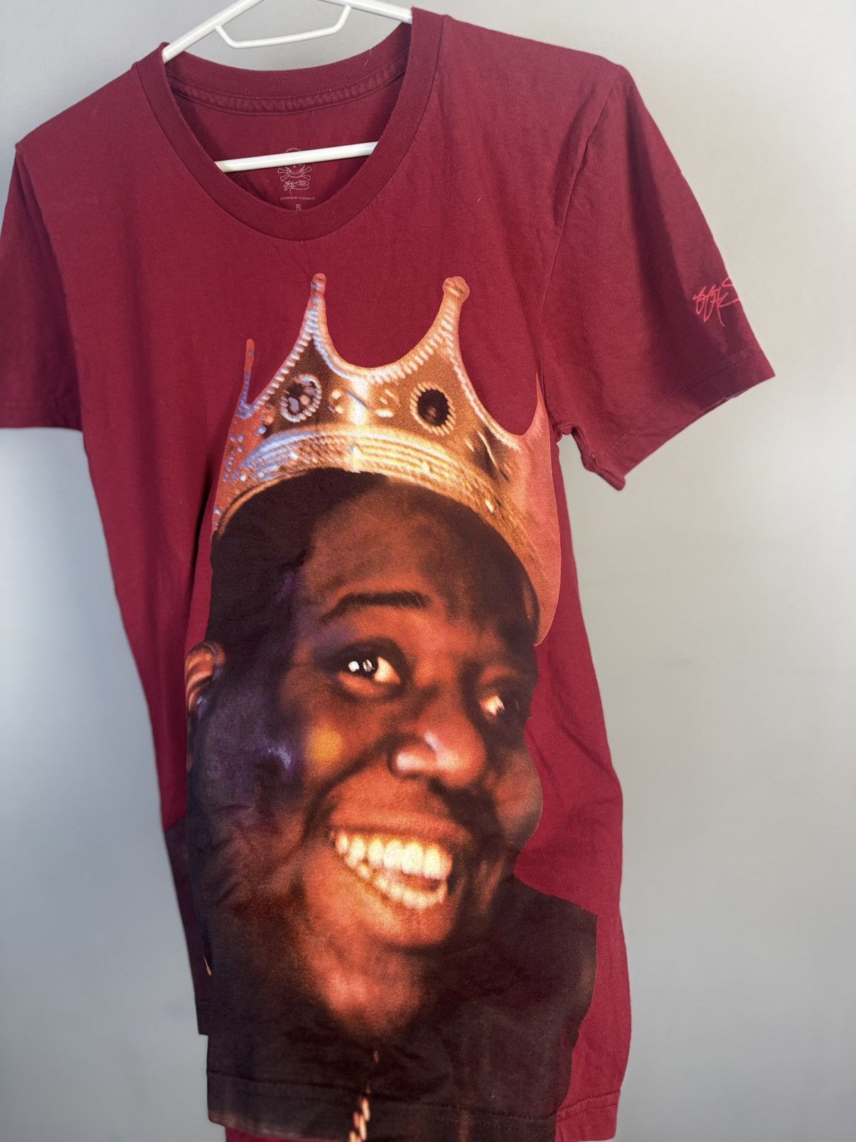 Rap Tees × Vintage Notorious BIG Ready To Die Crown Baby Graphic Rap T-Shirt Size US S / EU 44-46 / 1 - 3 Thumbnail