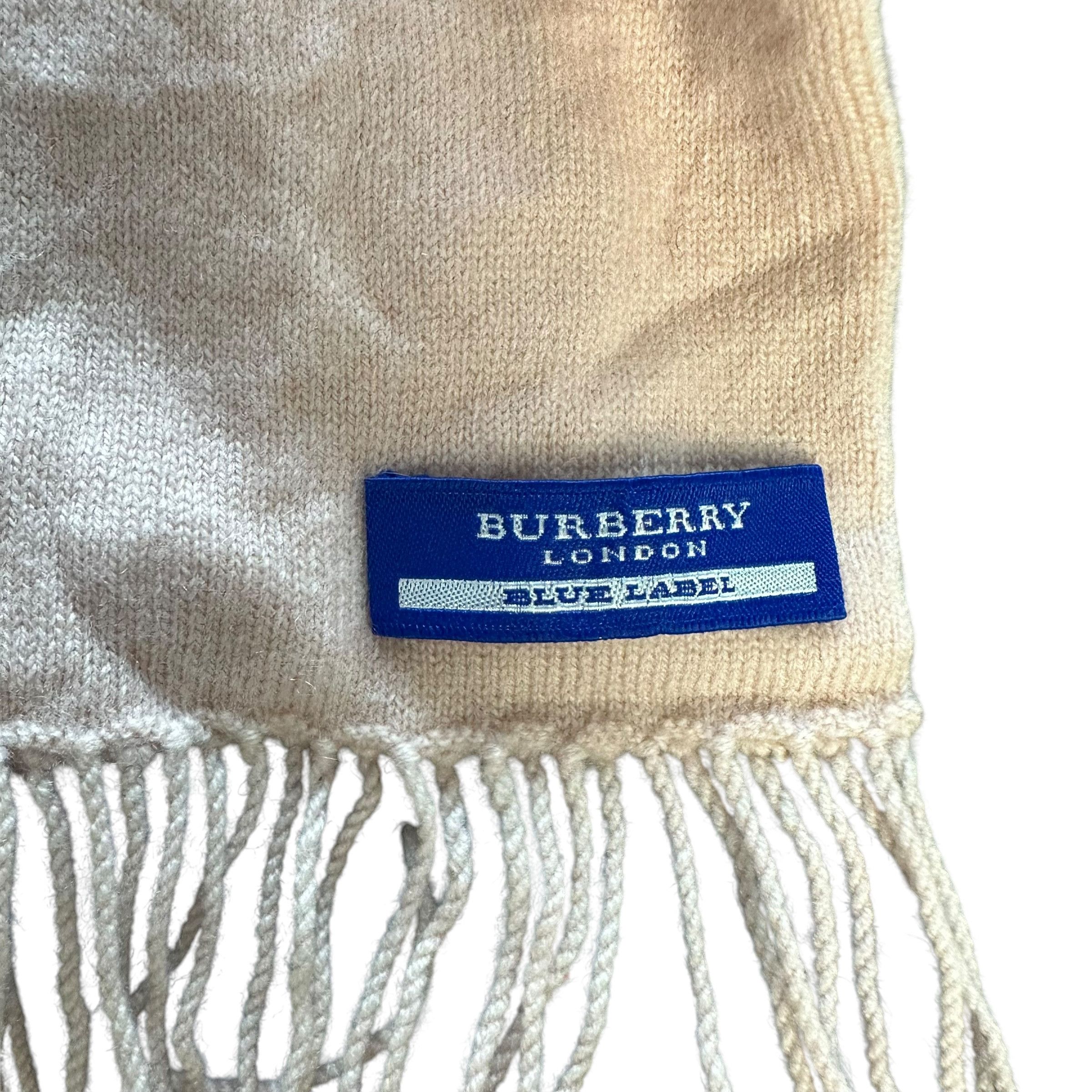Burberry BURBERRY London Blue Label Soft Pink Scarf Muffler #A76-1829 Size ONE SIZE - 6 Thumbnail