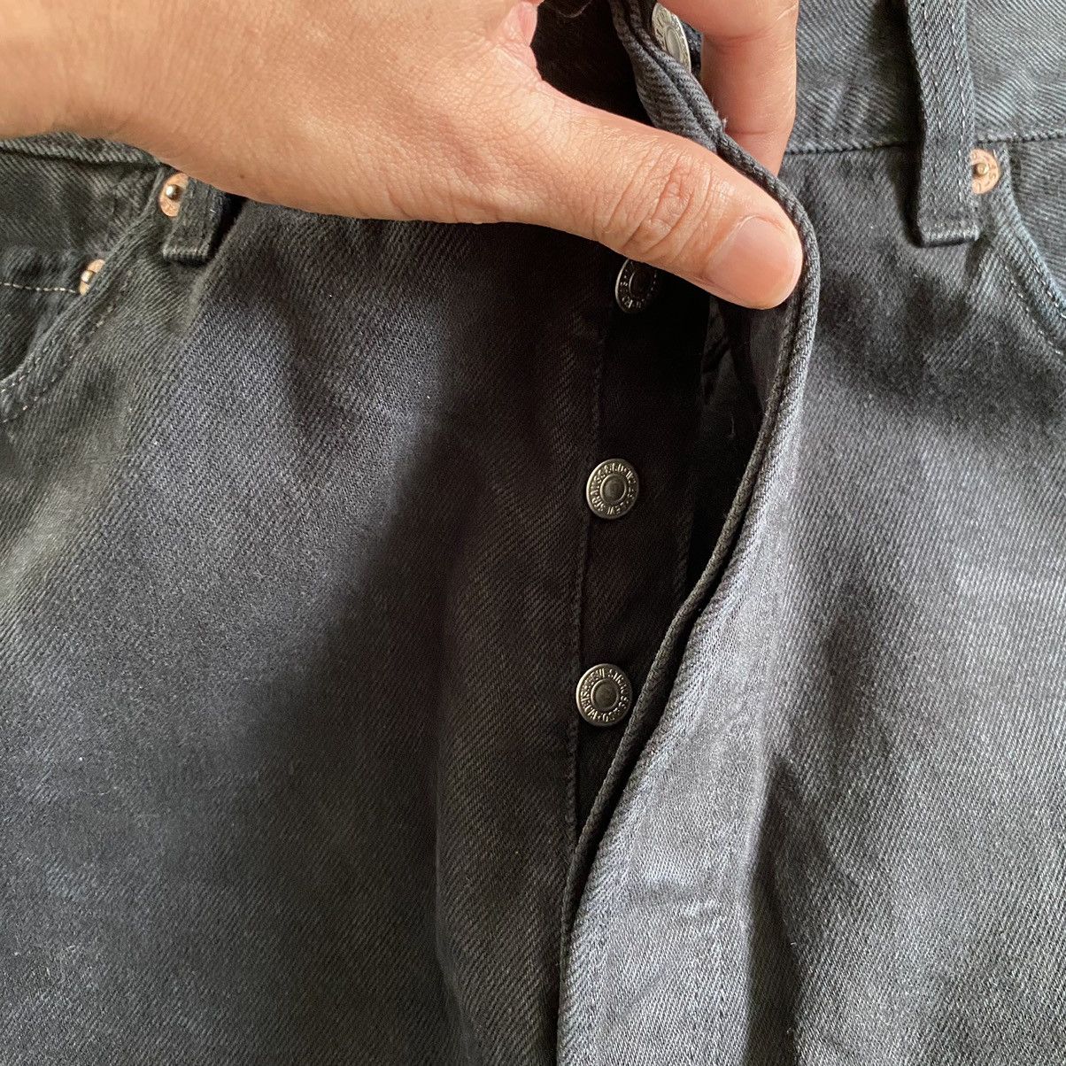 Levi's Vintage 1997 Levis 501 Black Denim Jeans Size US 34 / EU 50 - 10 Thumbnail