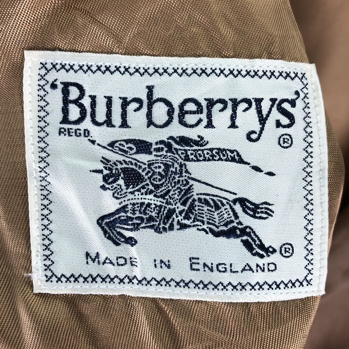 Burberry Vintage 90's Burberrys Blazer Double Breasted Gold Button Size US S / EU 44-46 / 1 - 13 Thumbnail
