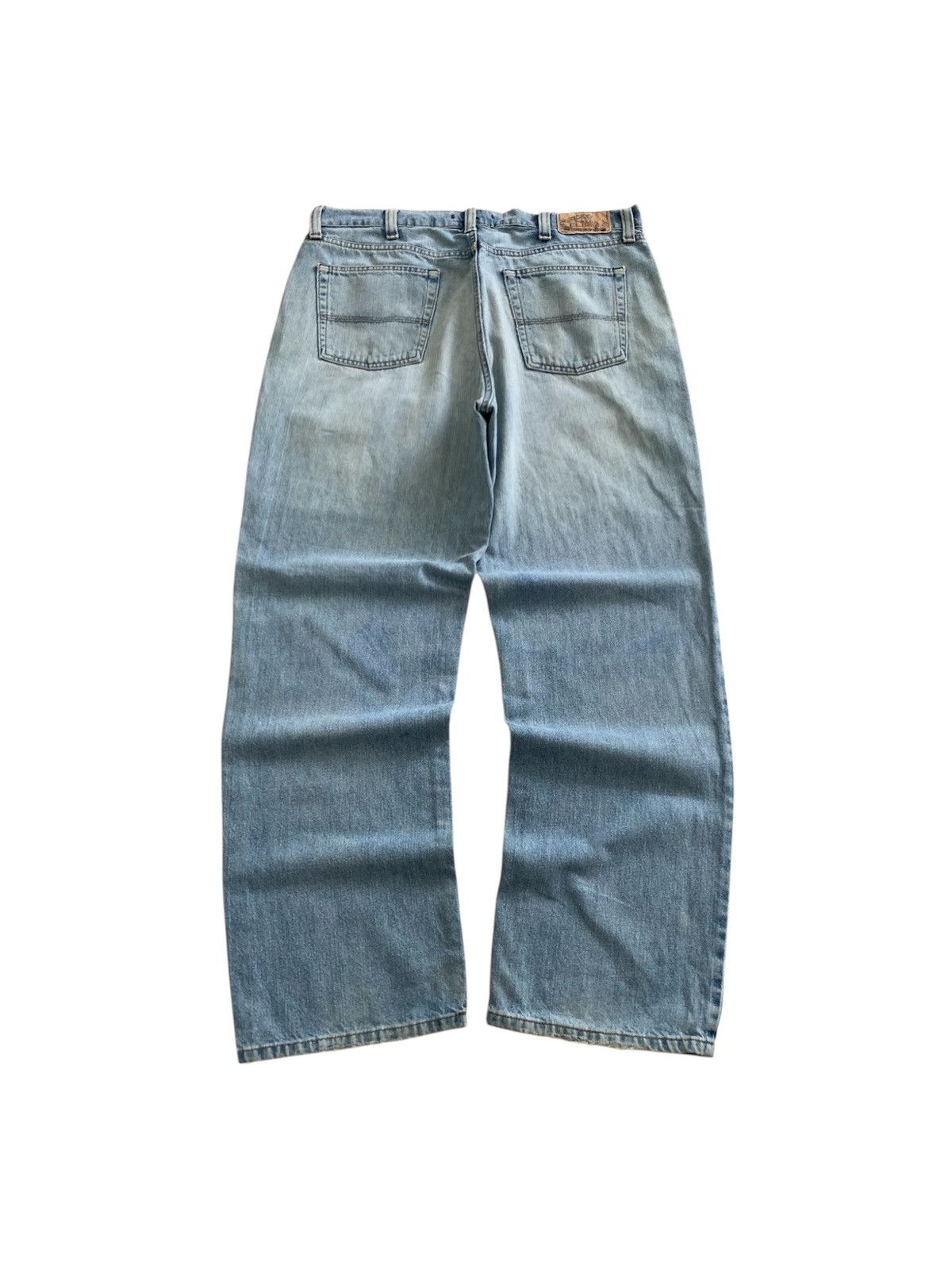 L.L. Bean Vintage LL Bean Natural fit Distressed Faded Jeans Size US 36 / EU 52 - 1 Thumbnail