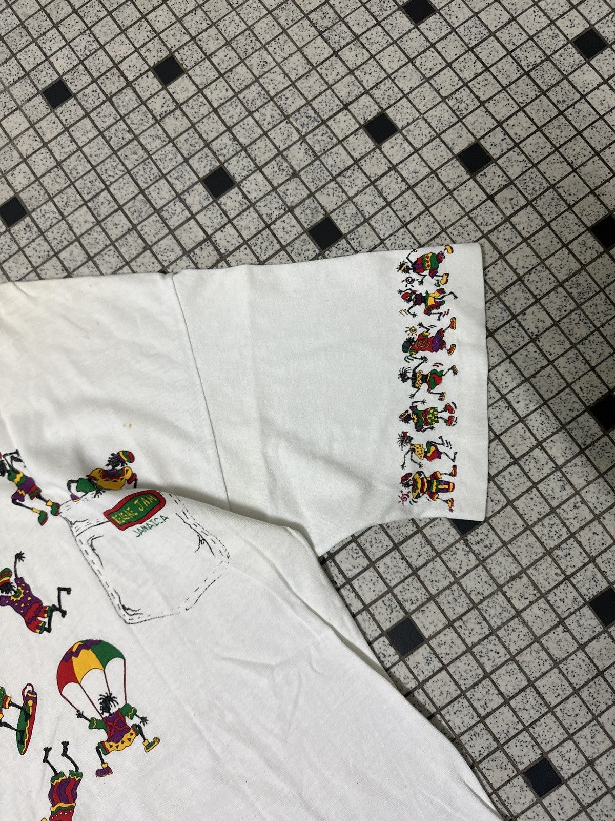Vintage 🔥RARE🔥 Vintage 90s Reggae Jam Jamaica Over Print Shirt Size US L / EU 52-54 / 3 - 5 Thumbnail