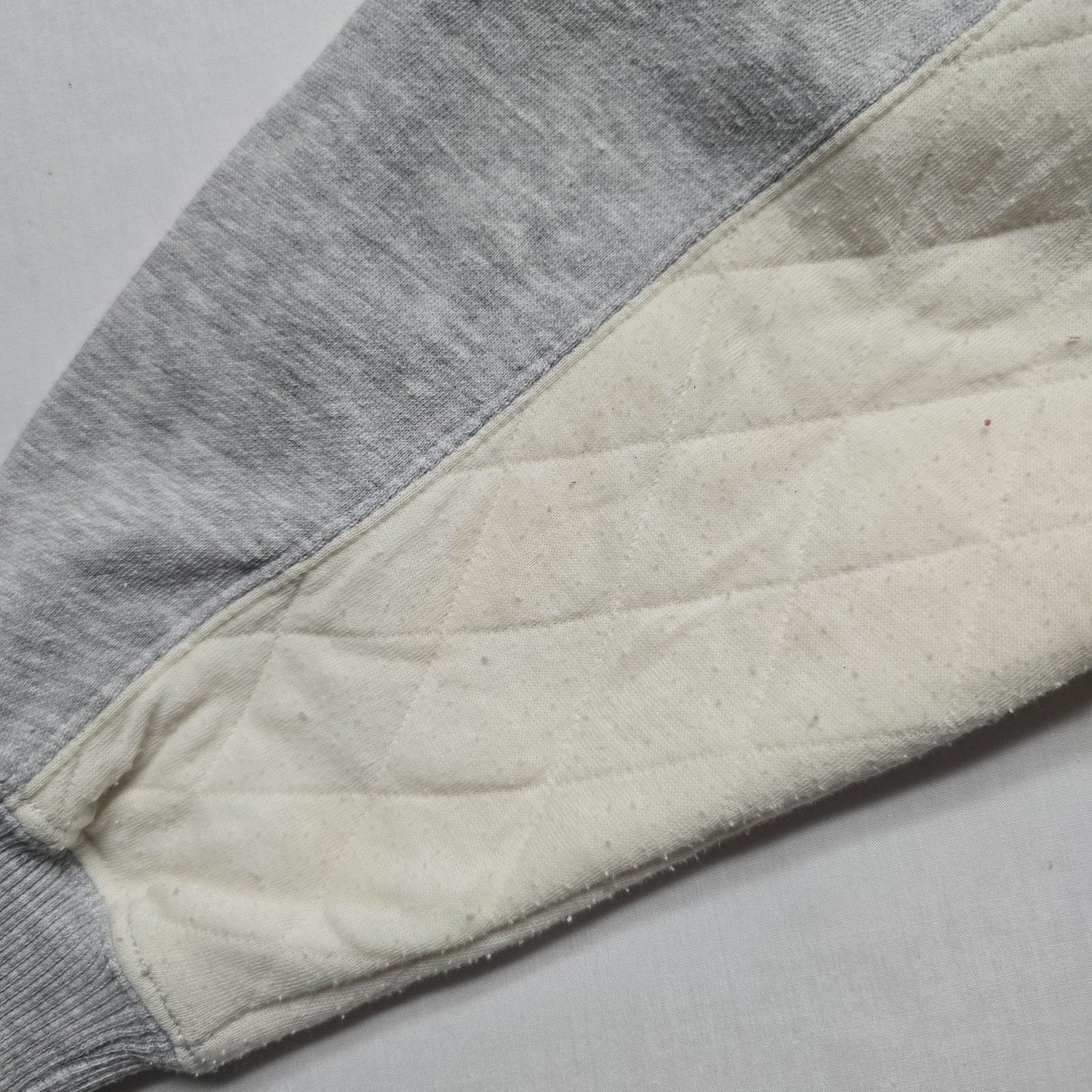 Vintage Vintage Cheetah Mervyns Sweater L Gray Quilted Pullover Size L / US 10 / IT 46 - 8 Thumbnail